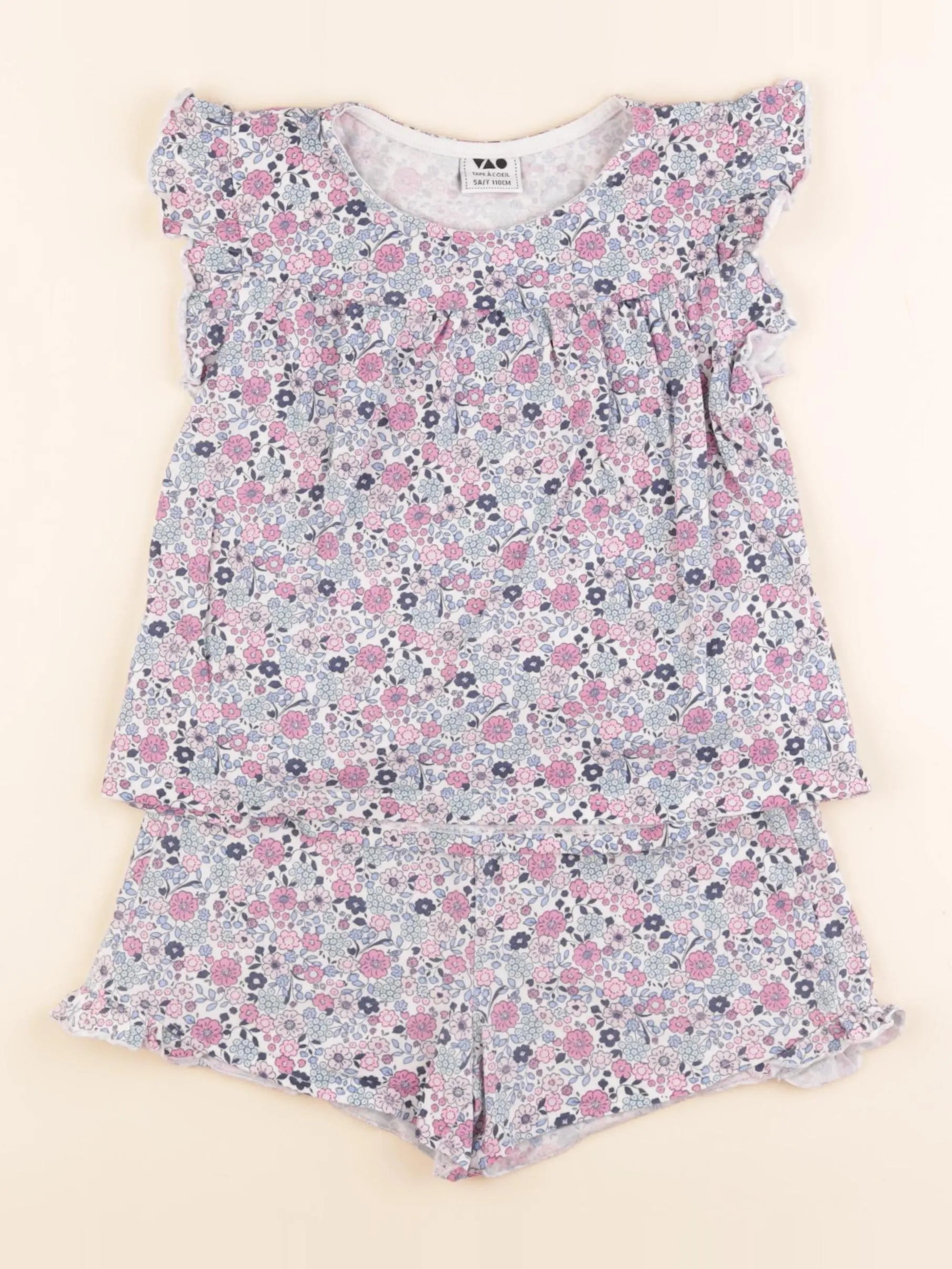 Tape à l'oeil - pyjama coton multicolore - 5 ans