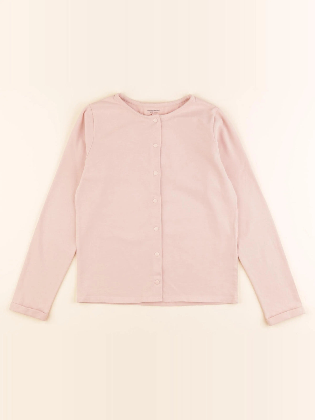 Vertbaudet - sweat rose - 9 ans