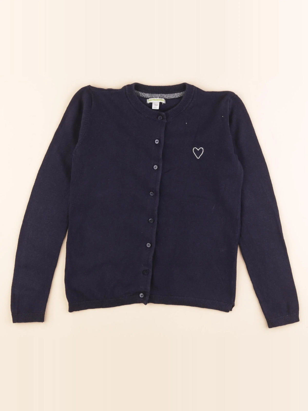 Vertbaudet - gilet bleu - 10 ans