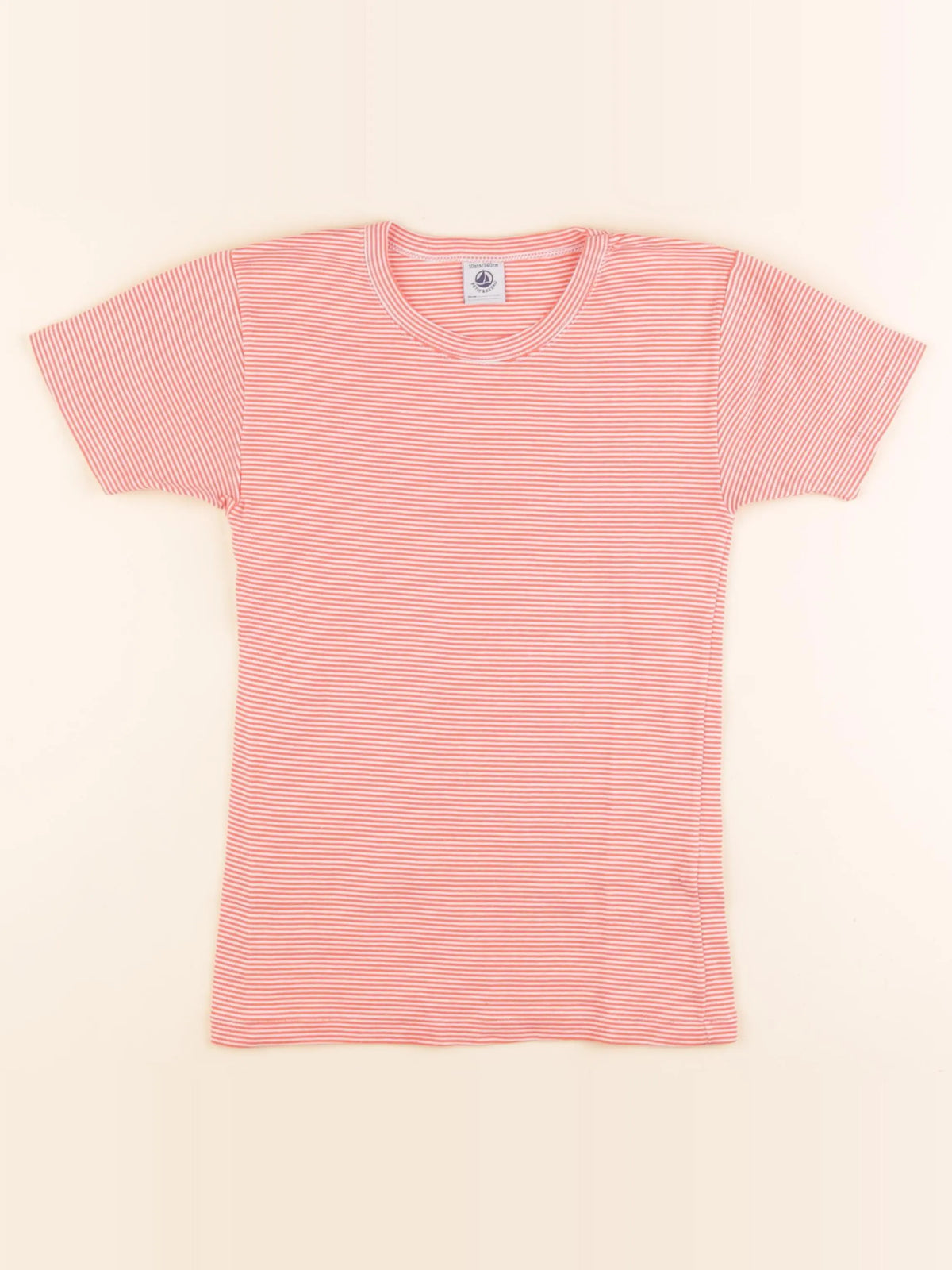 Petit Bateau - tee-shirt rose - 10 ans