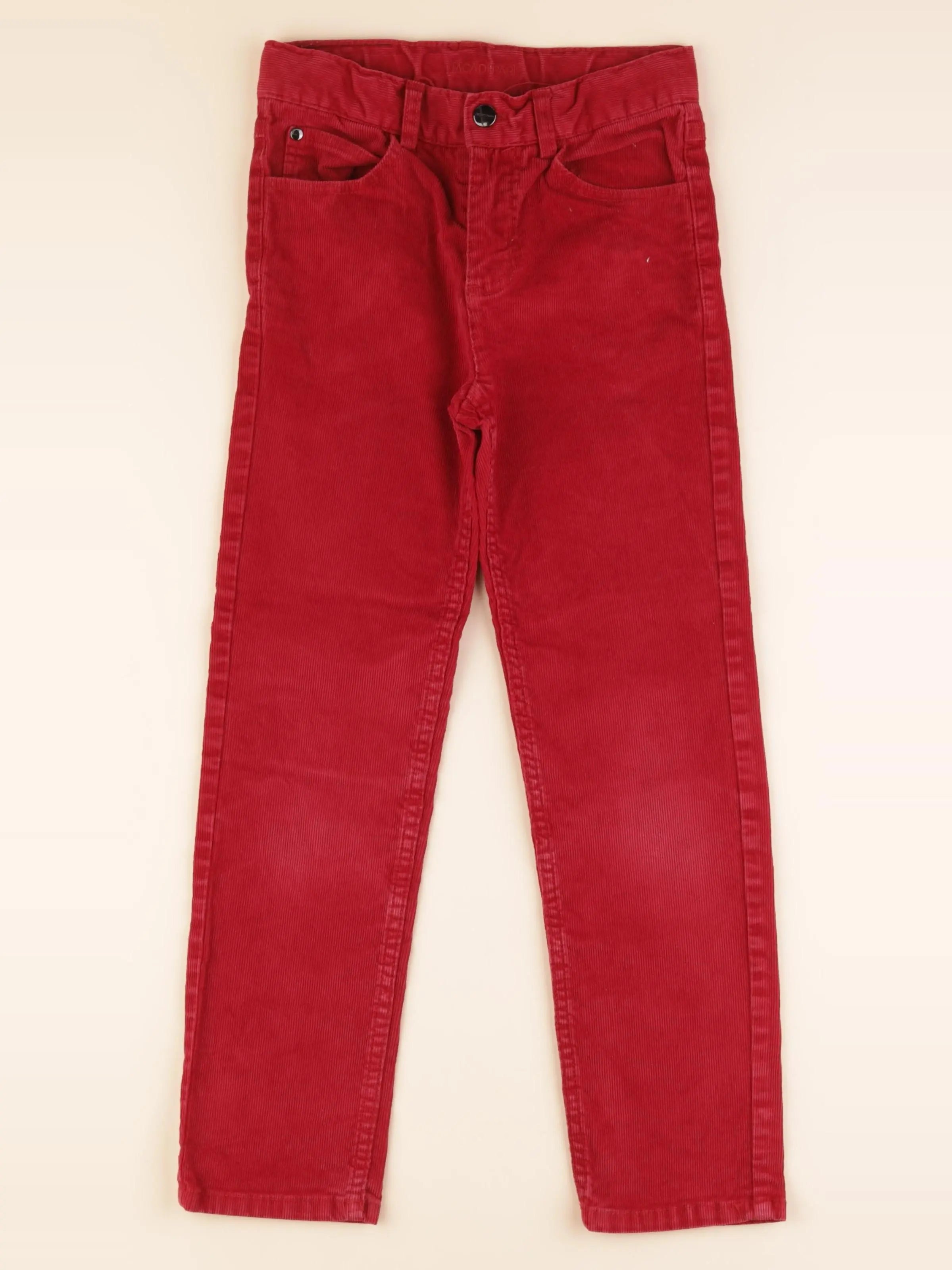 Jacadi - pantalon rouge - 8 ans