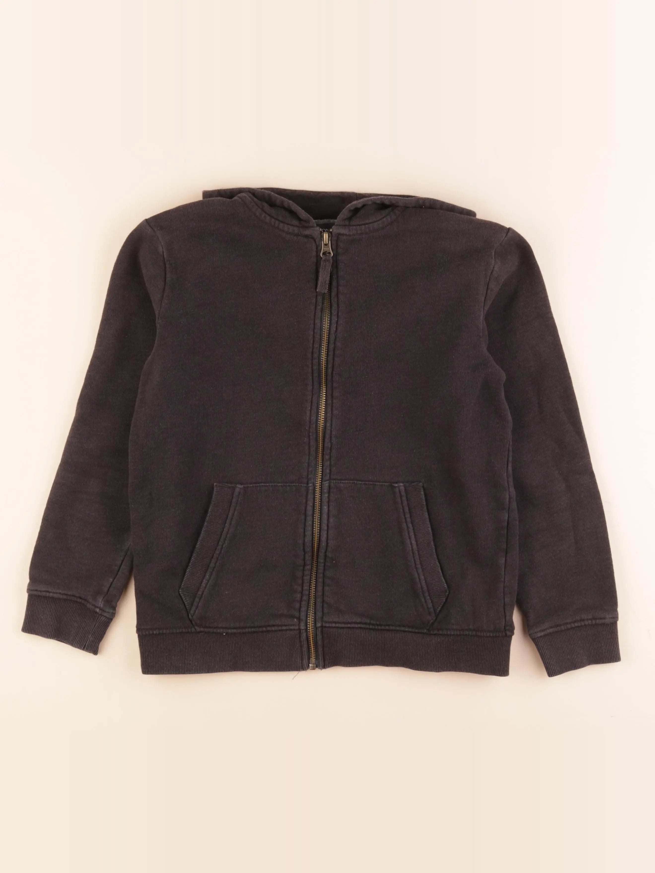 Monoprix - sweat gris - 10 ans