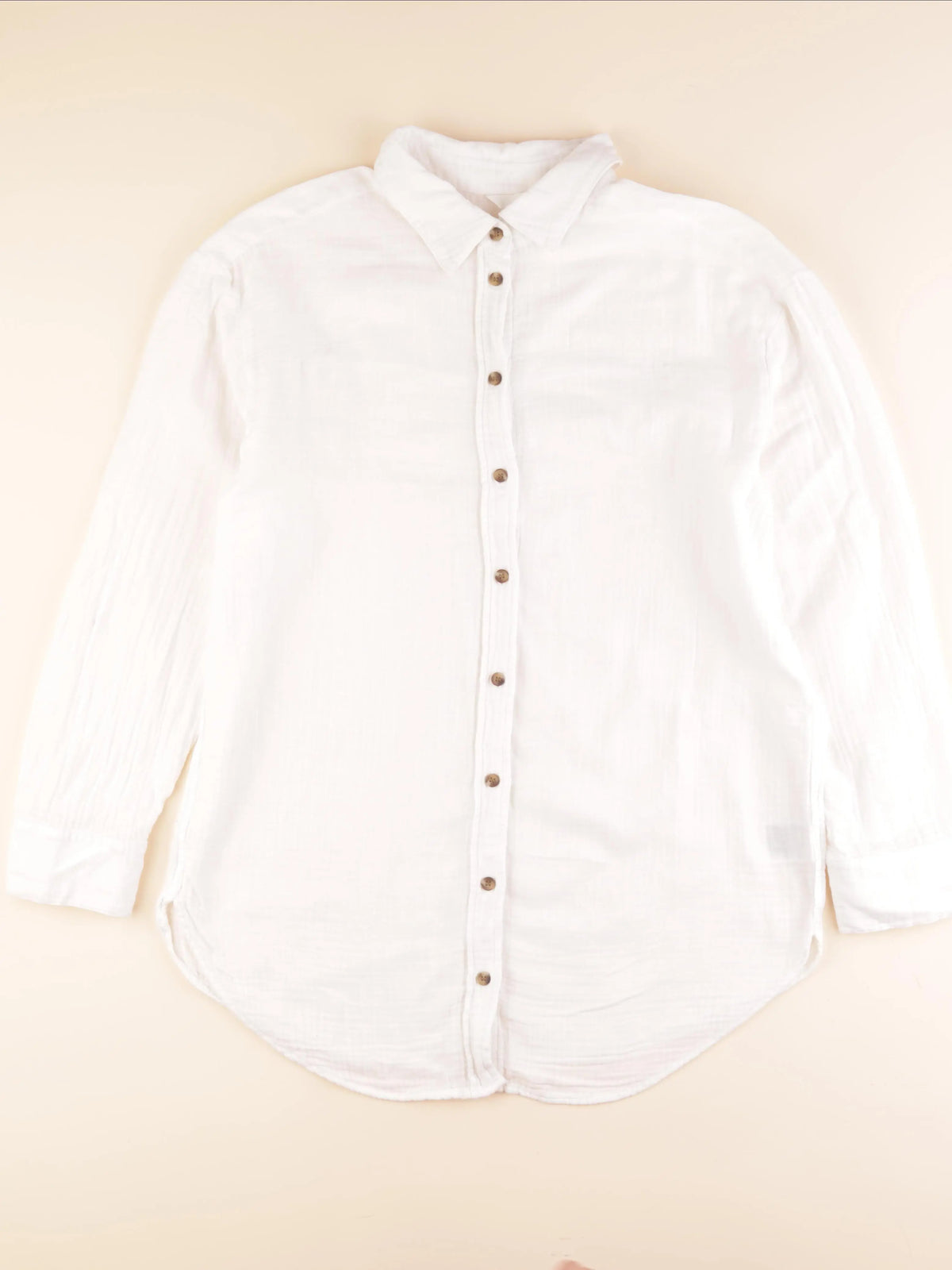 H&M - blouse grossesse, allaitement blanc - m