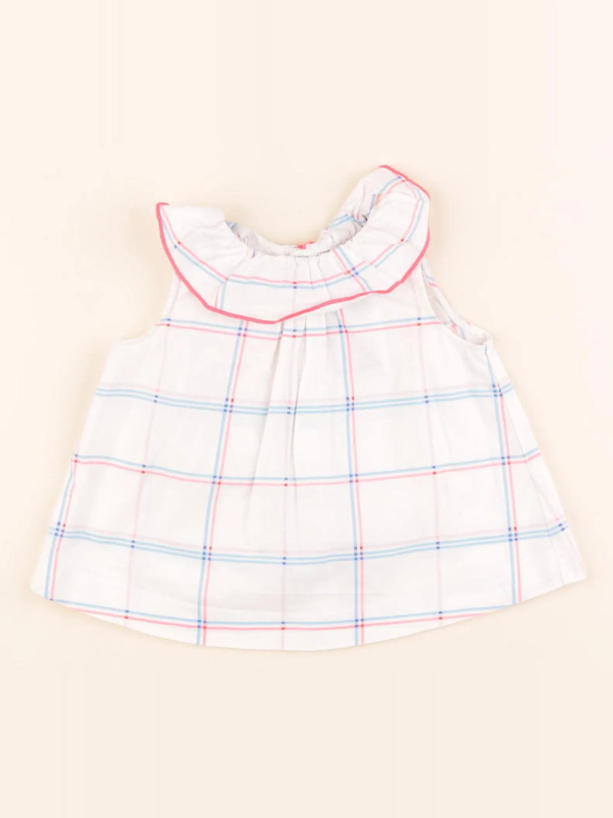 Jacadi - blouse blanc, multicolore - 6 mois