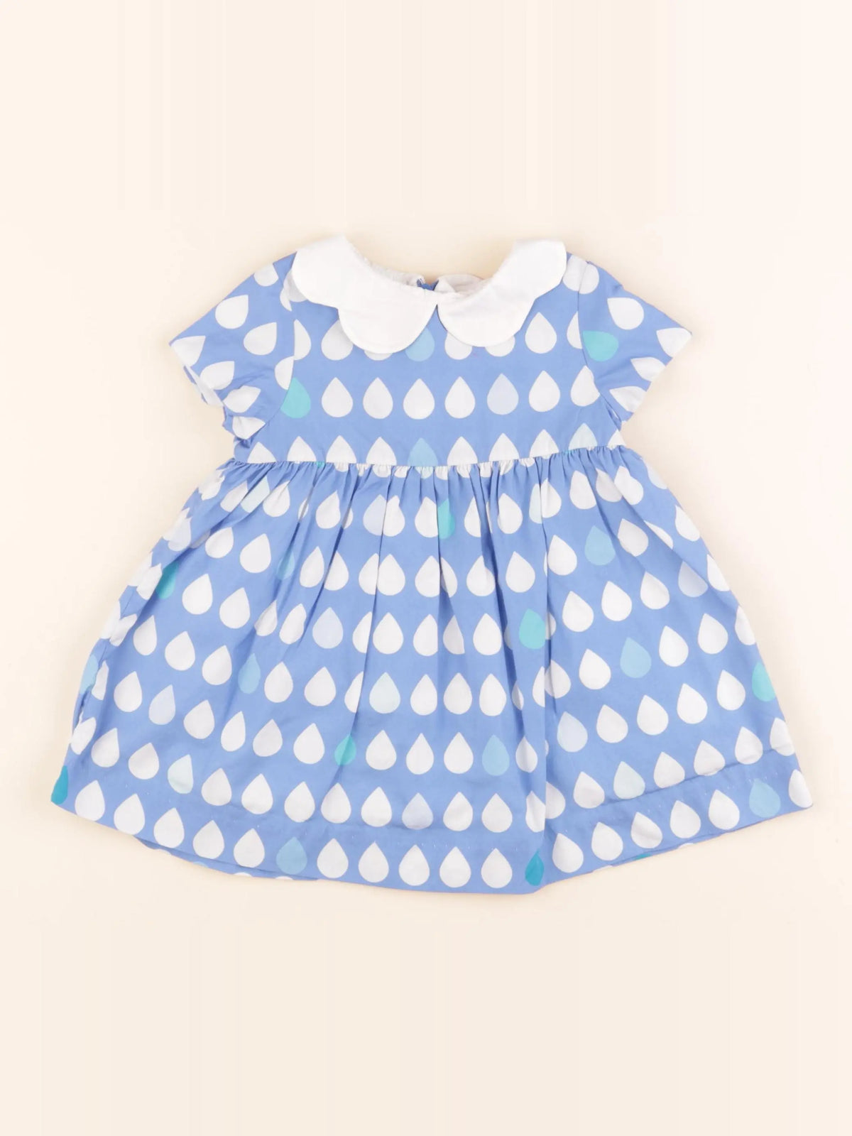 Jacadi - robe bleu - 12 mois