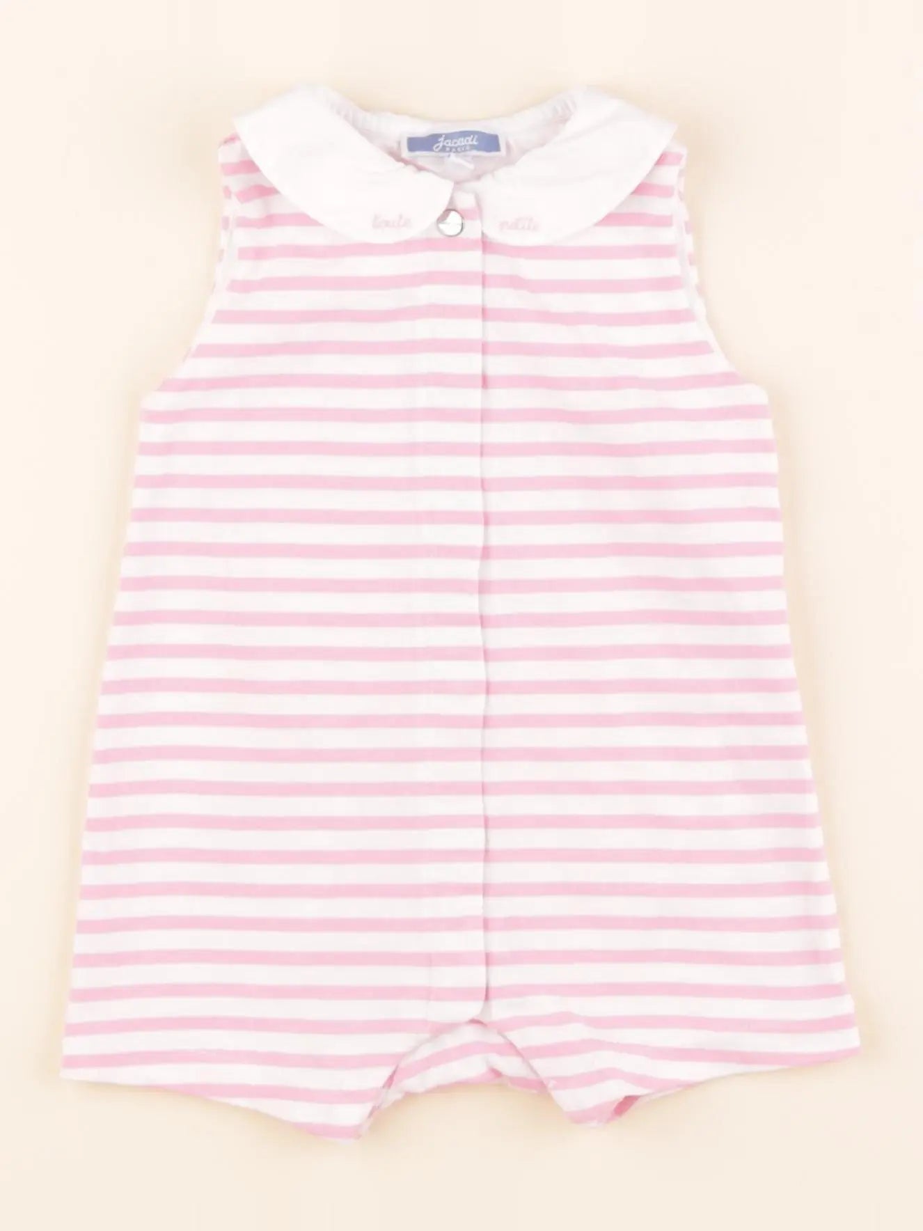 Jacadi - combinaison rose - 6 mois