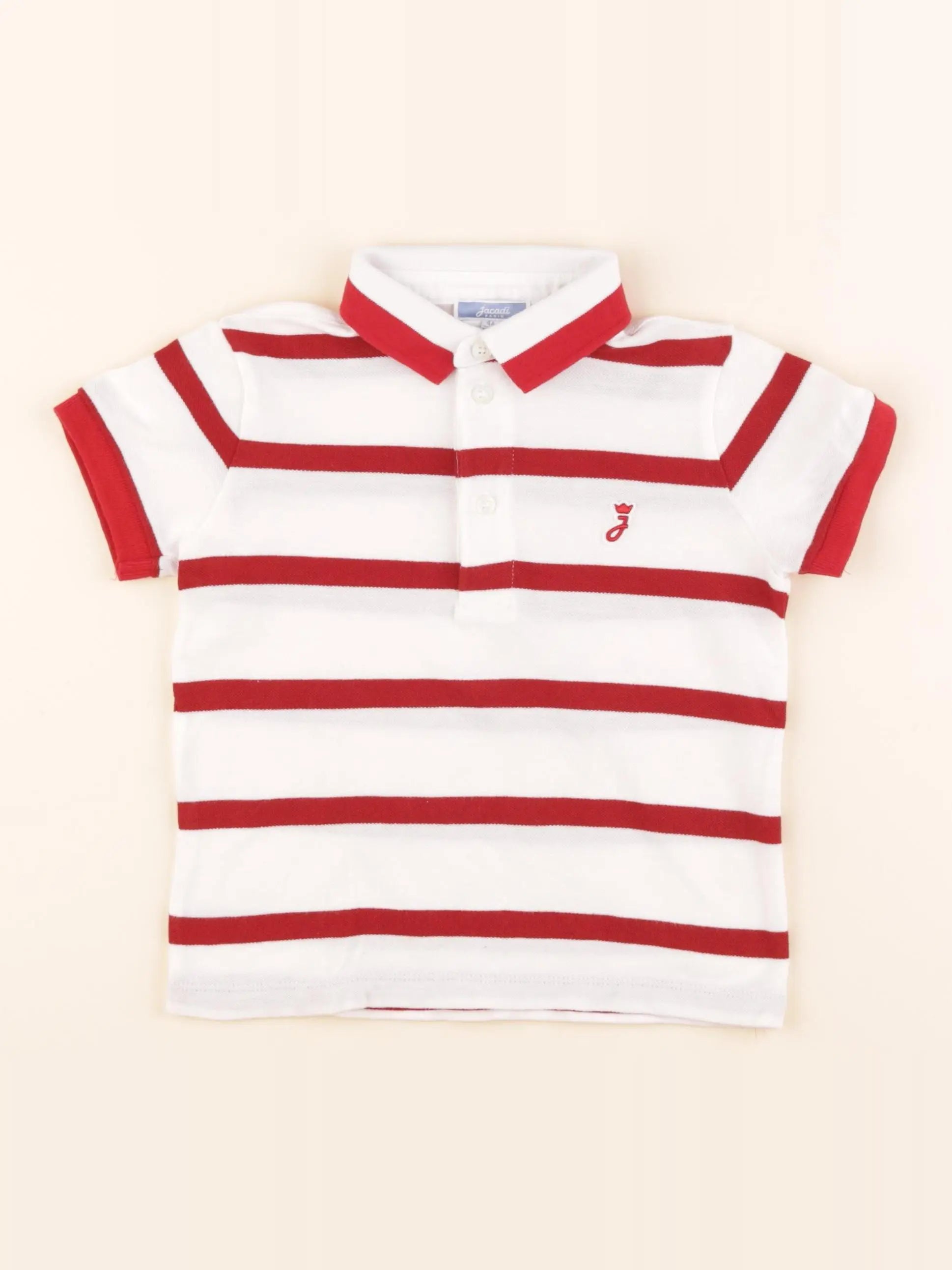Jacadi - polo rouge - 4 ans
