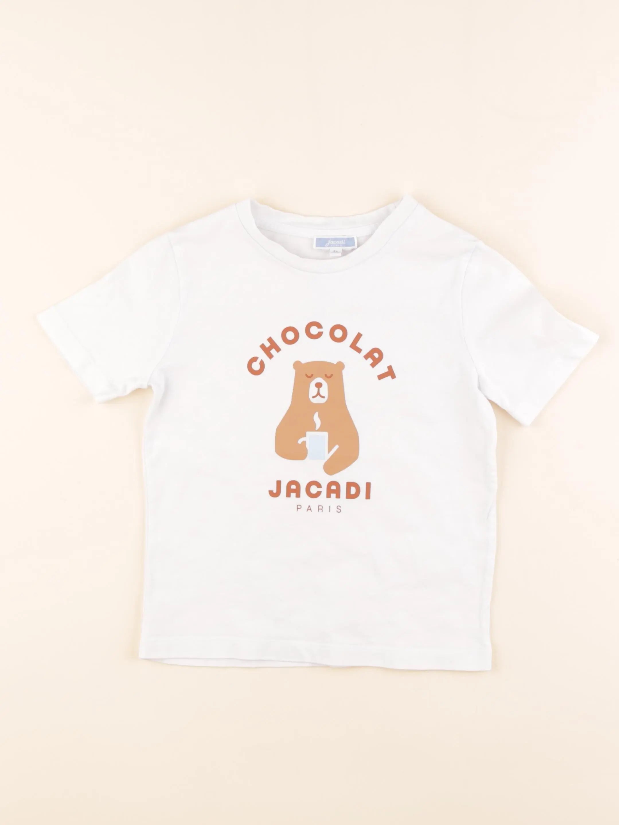Jacadi - tee-shirt blanc - 4 ans