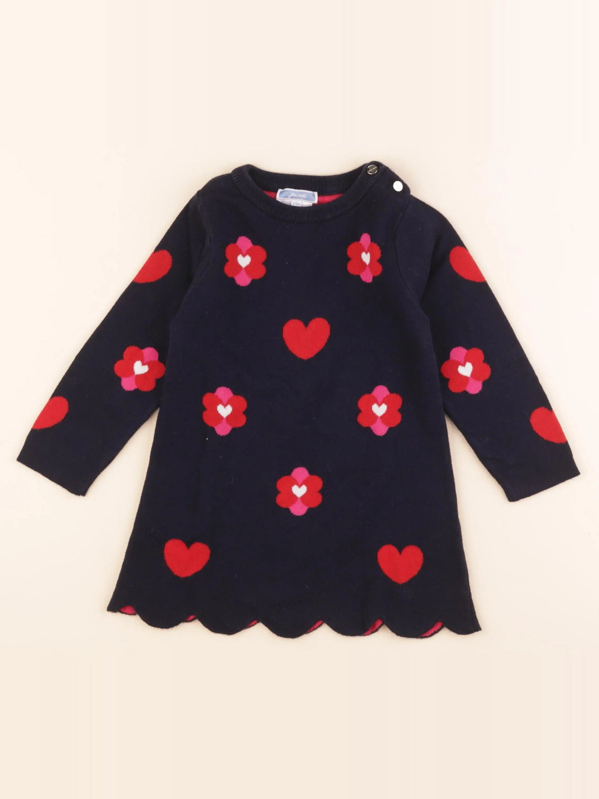 Jacadi - robe bleu - 24 mois