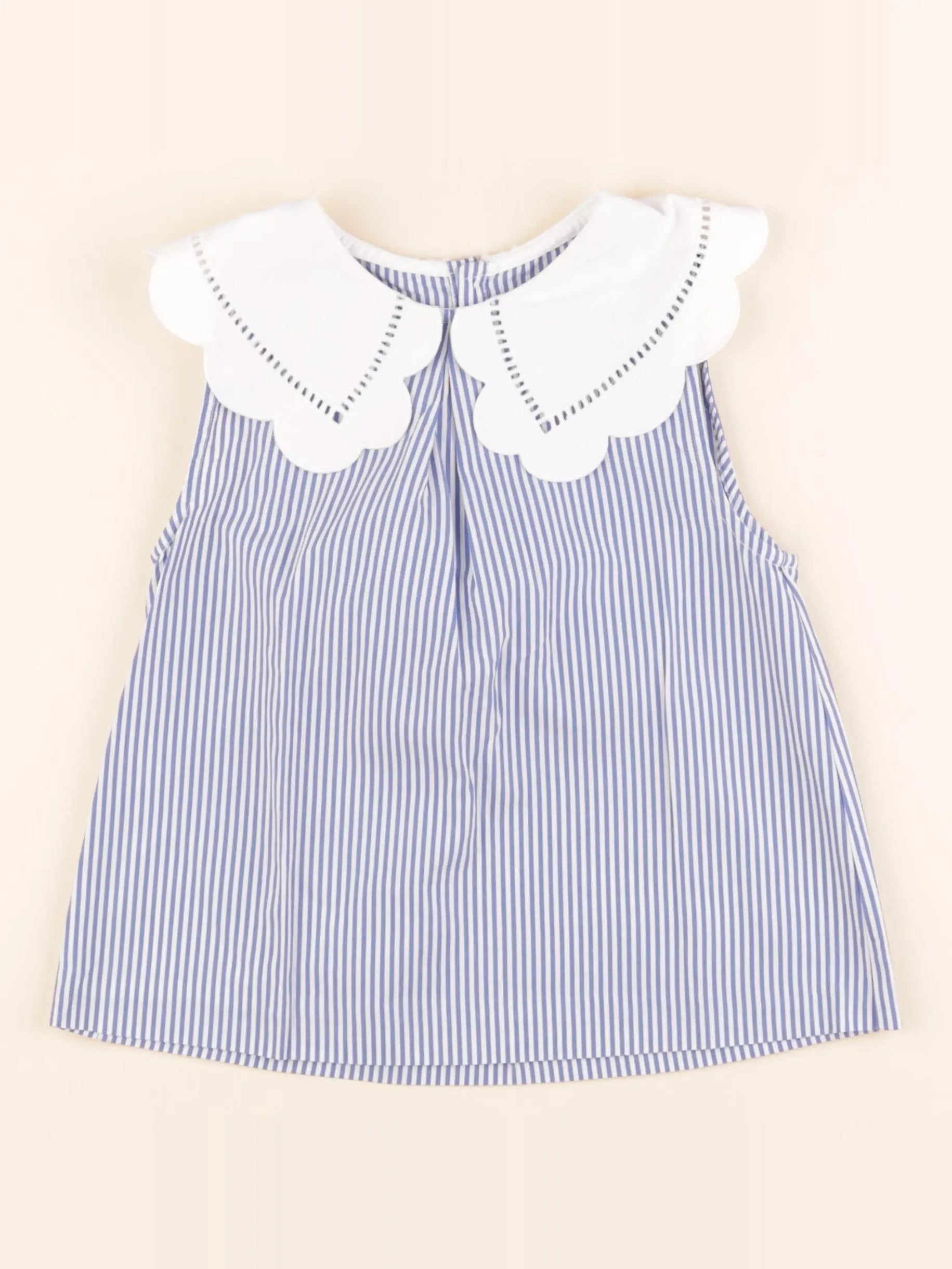 Jacadi - blouse bleu - 8 ans