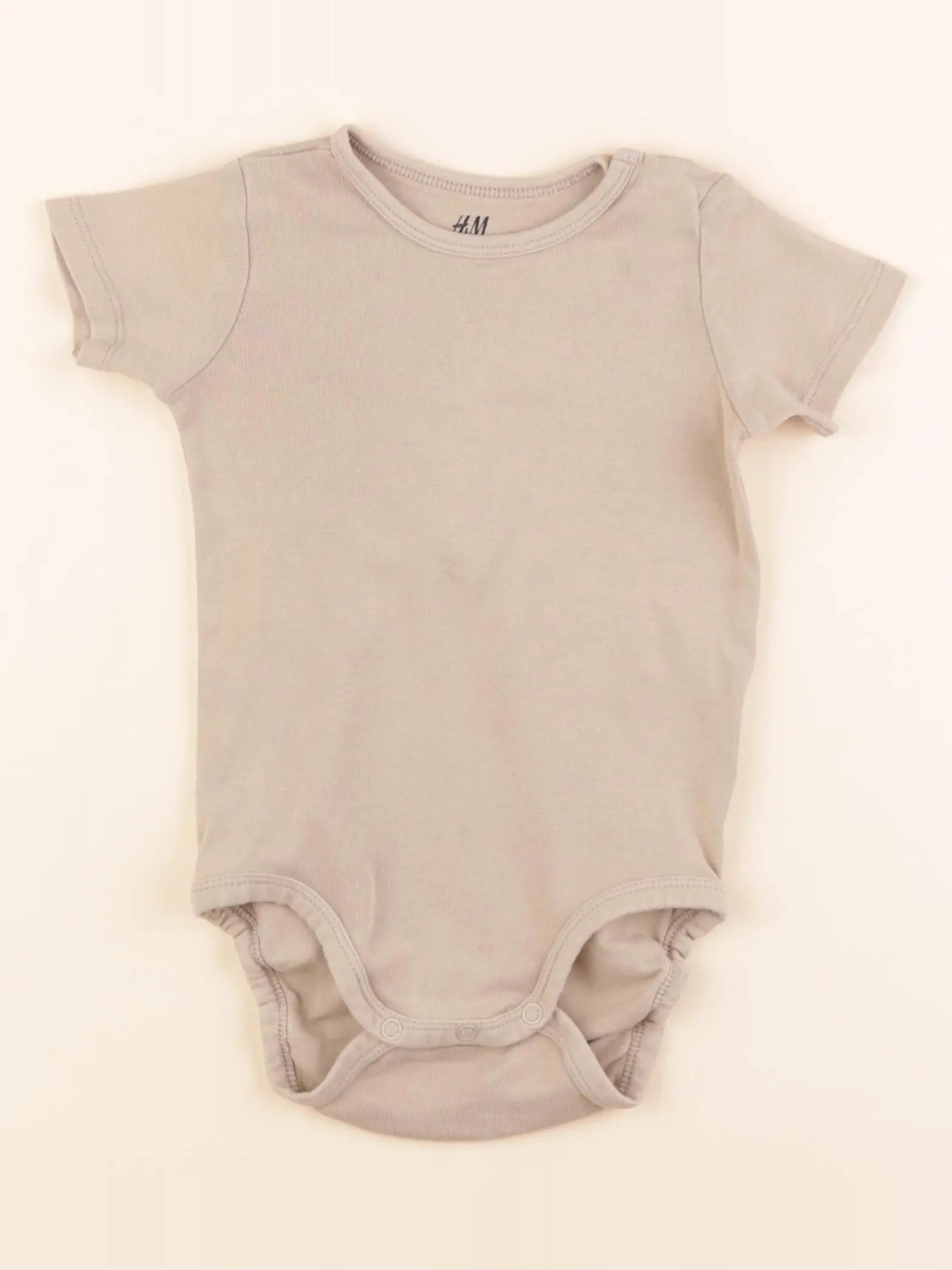 H&M - body marron - 12/18 mois