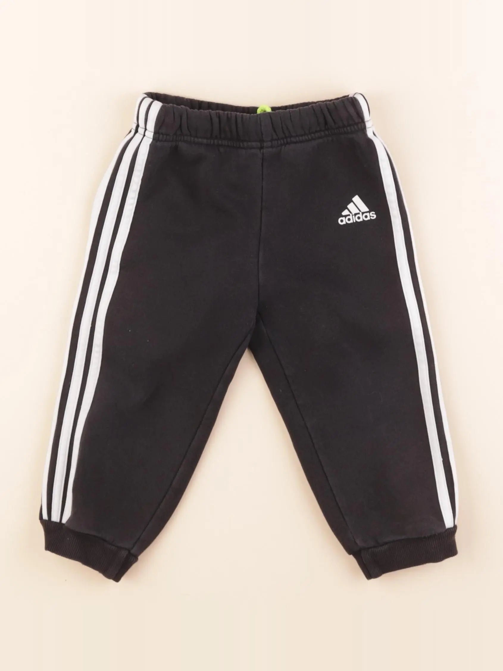 Adidas - jogging noir - 9/12 mois