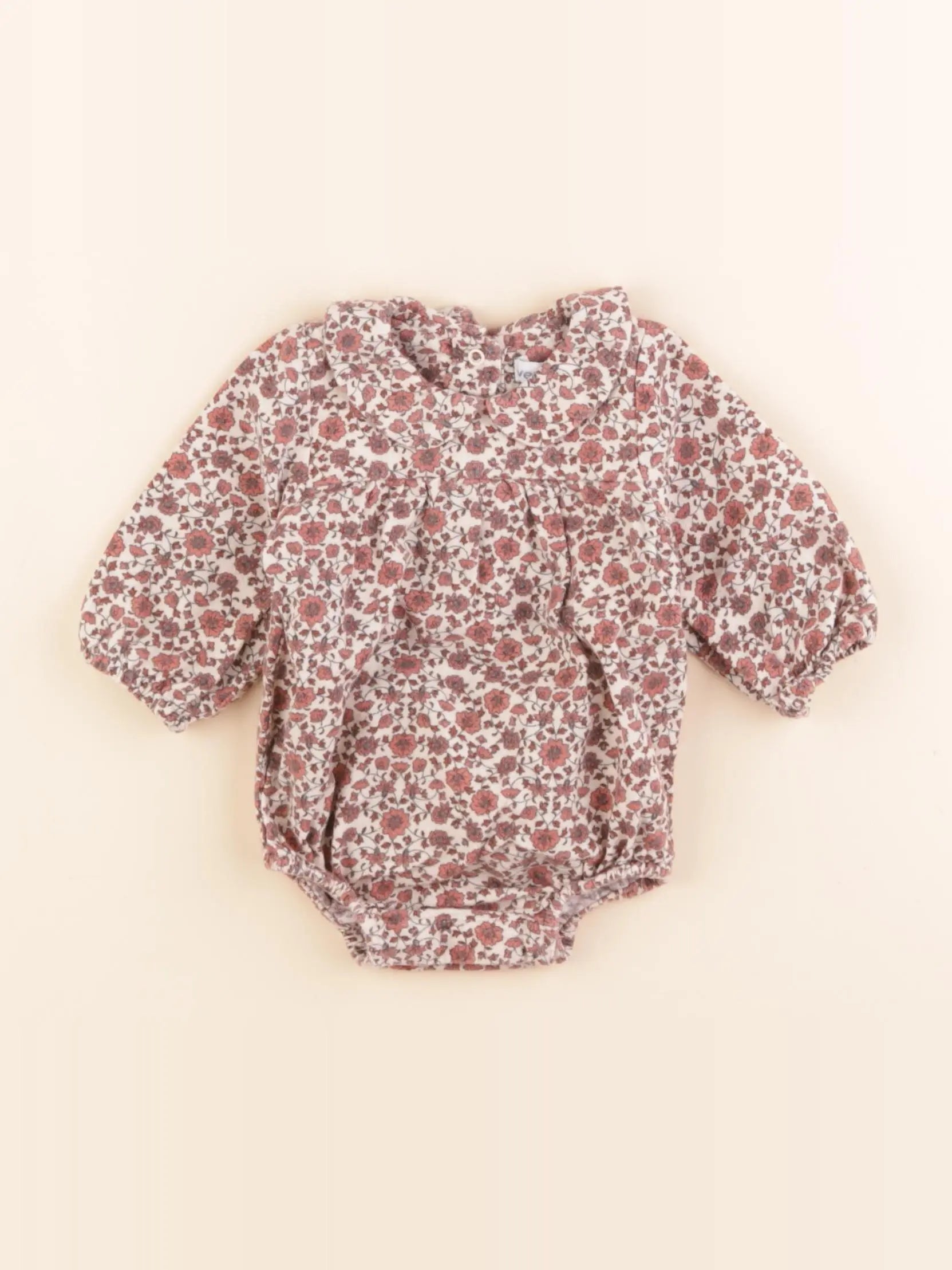 Vertbaudet - combinaison multicolore - 1 mois