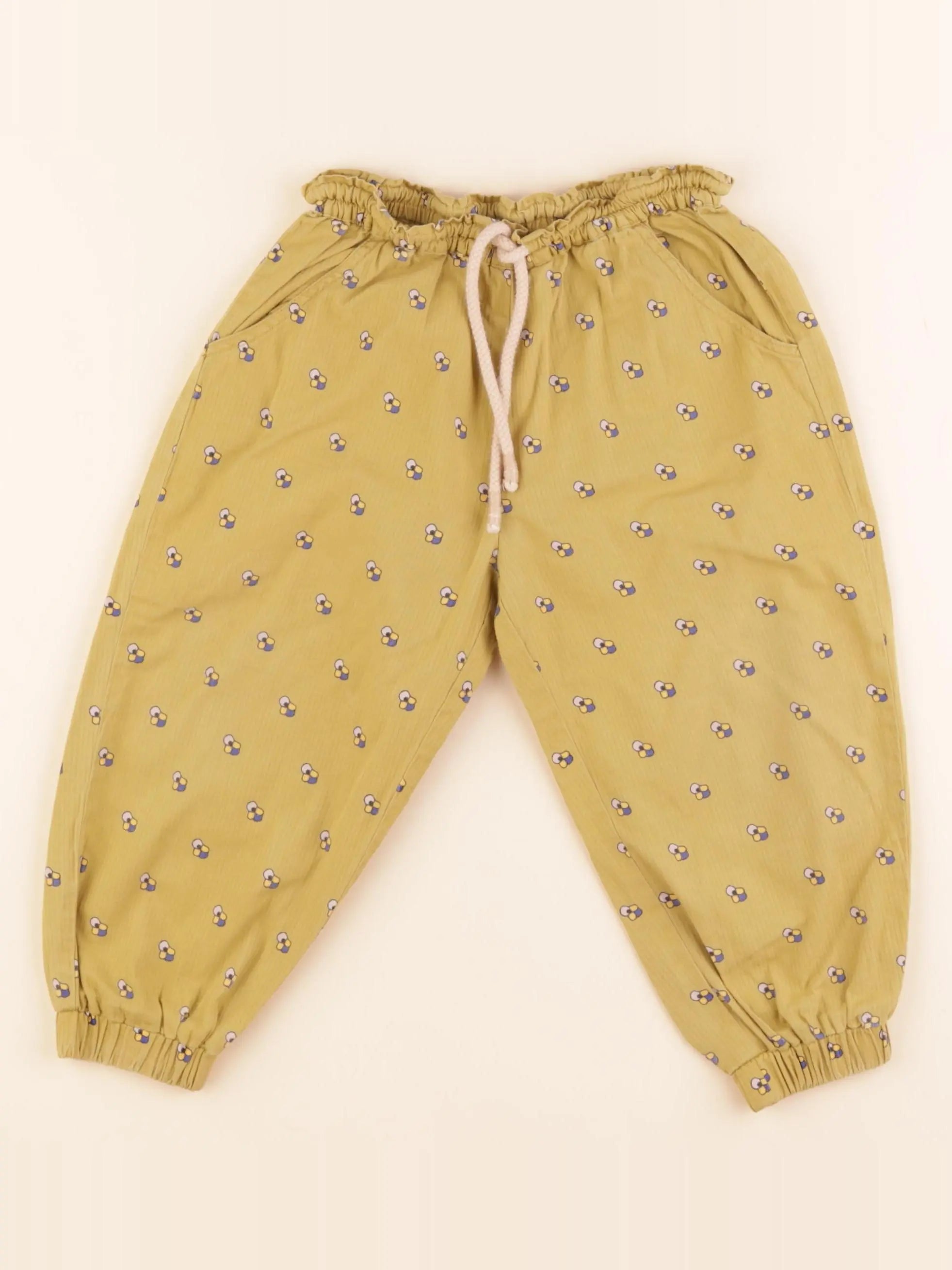 Monoprix - pantalon multicolore - 24/36 mois