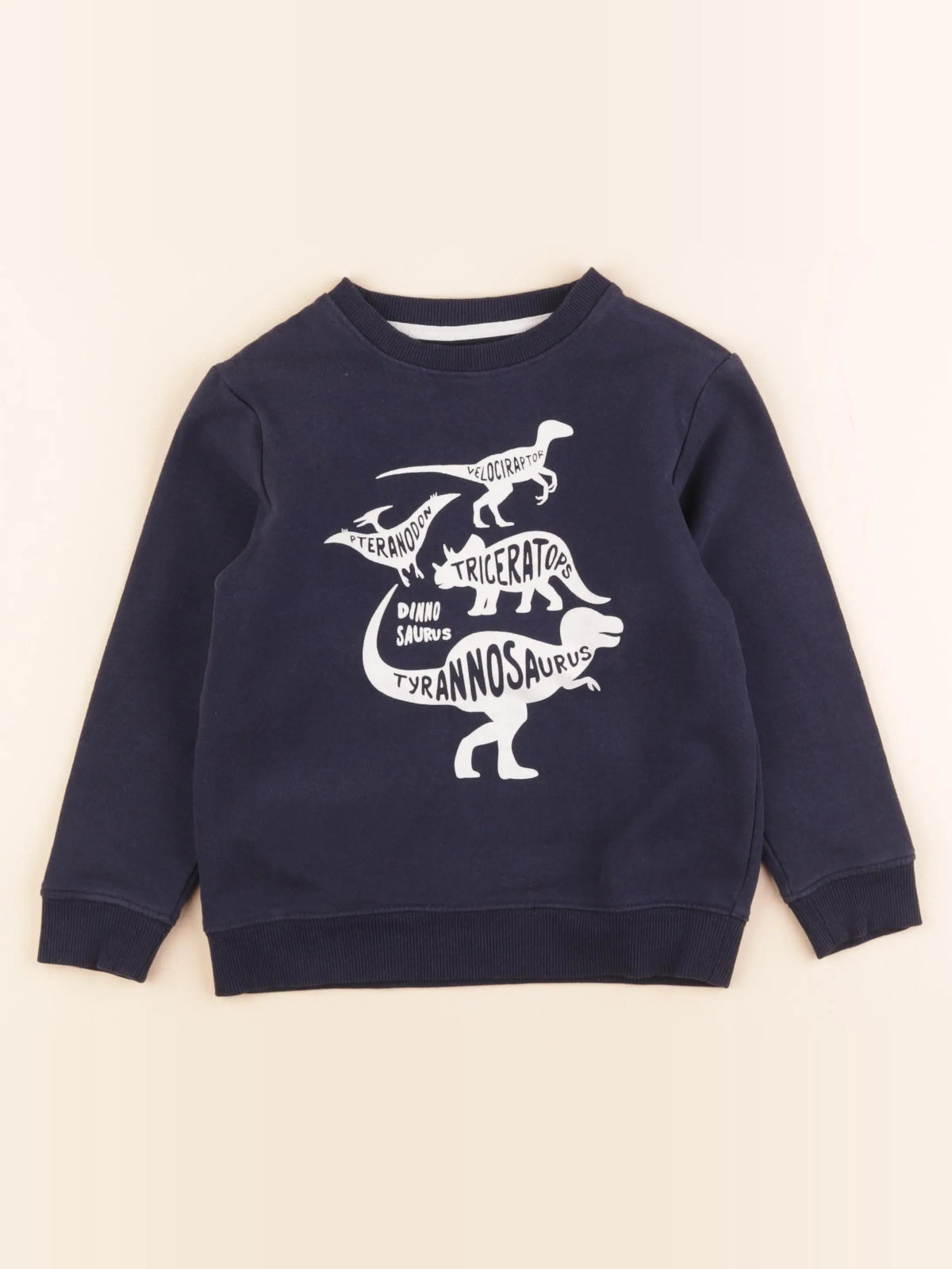 Vertbaudet - sweat bleu - 6 ans