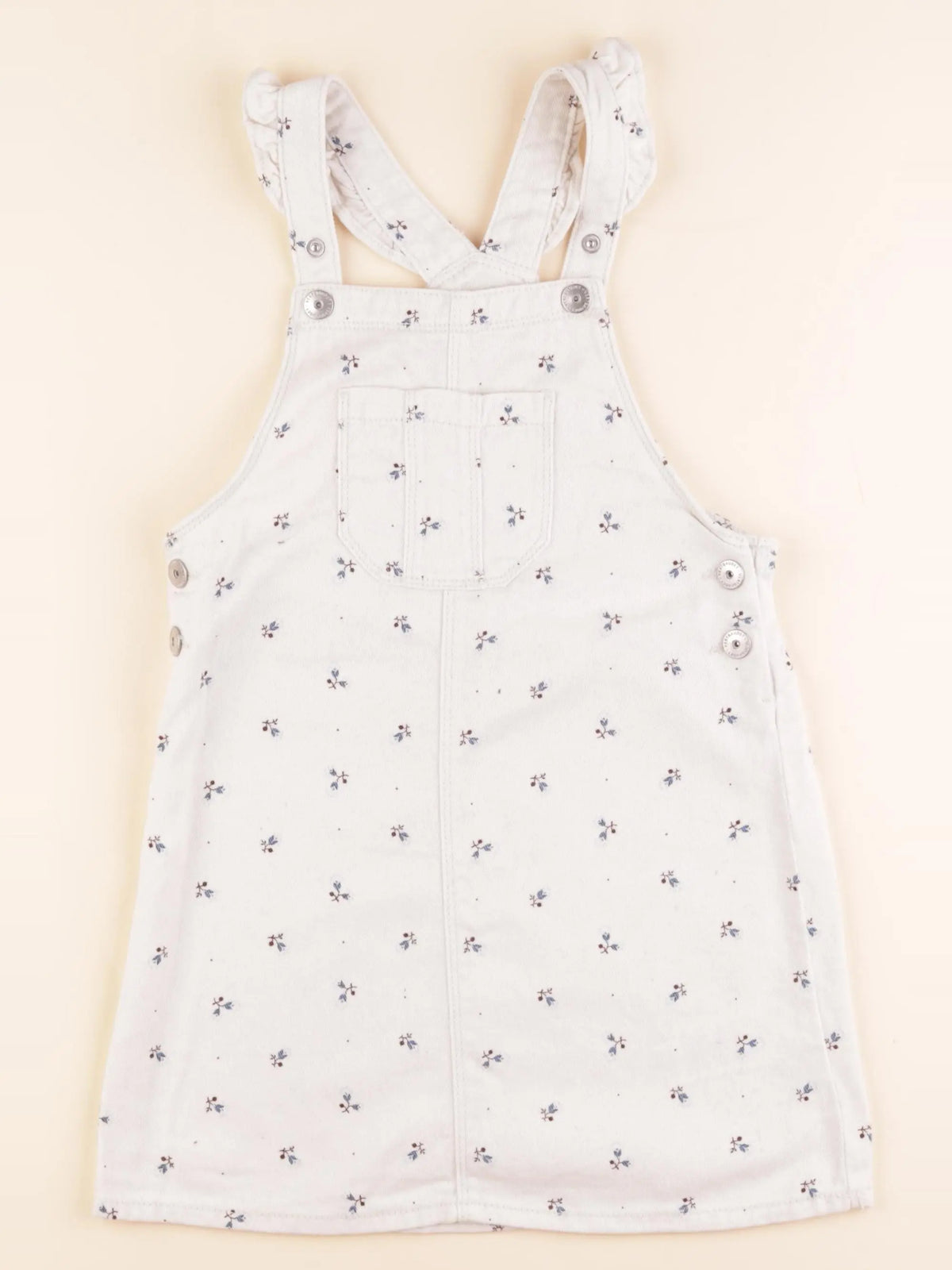 Vertbaudet - robe beige - 8 ans