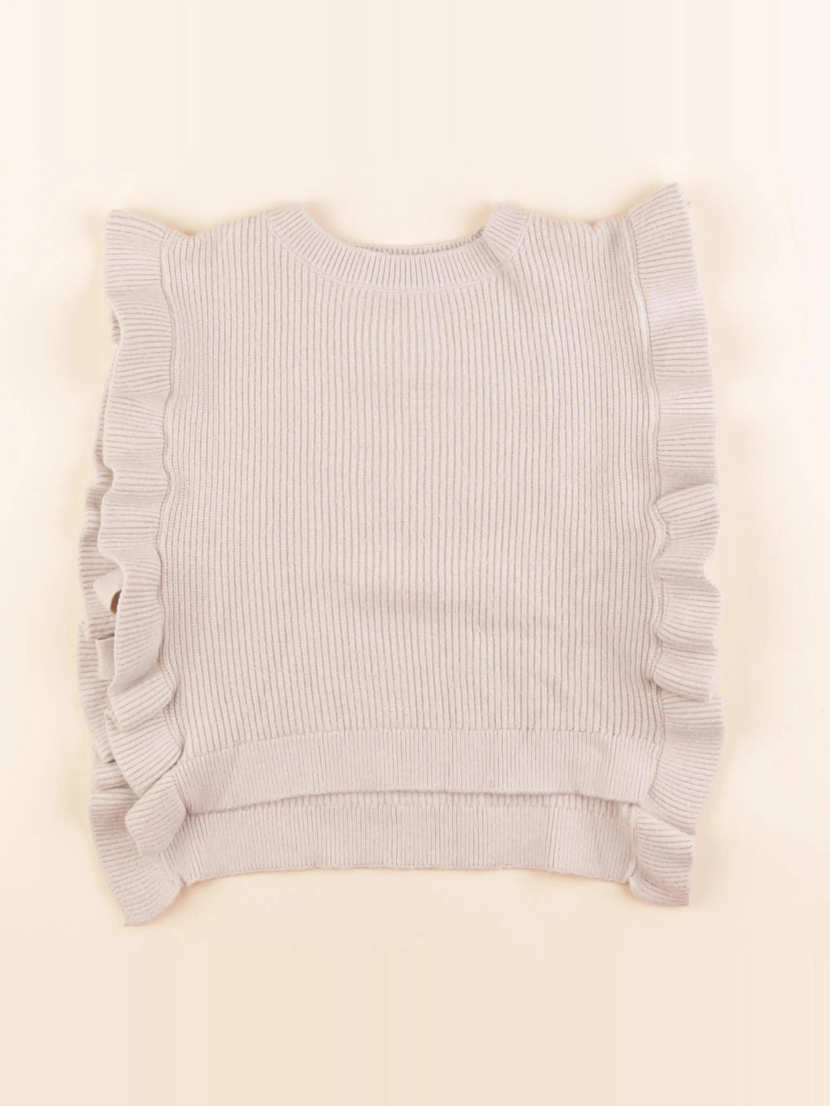 Vertbaudet - pull marron - 6 ans