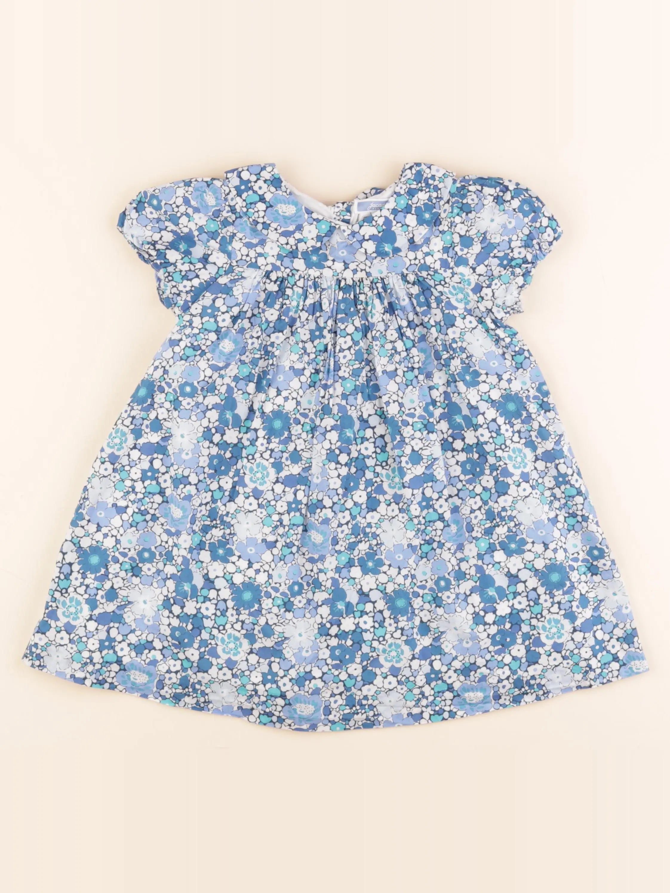 Jacadi - robe liberty multicolore - 36 mois