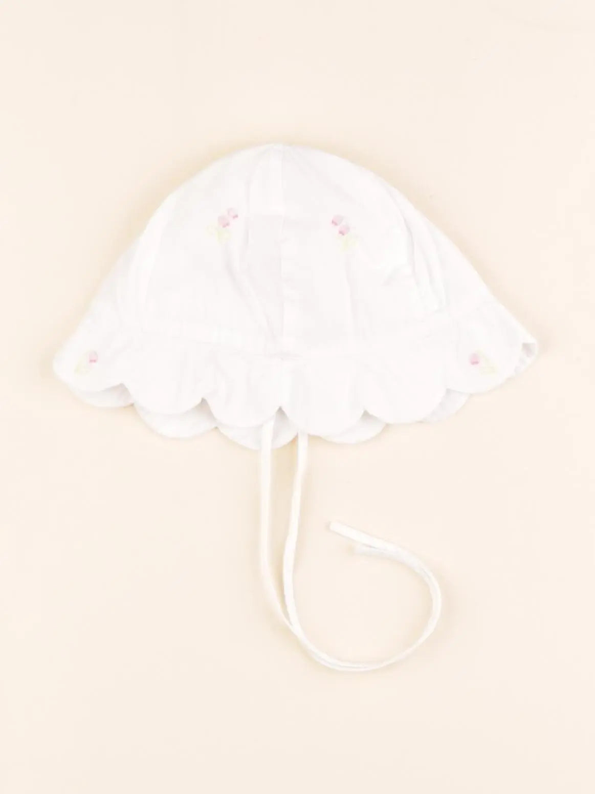 Jacadi - chapeau blanc - 6 mois