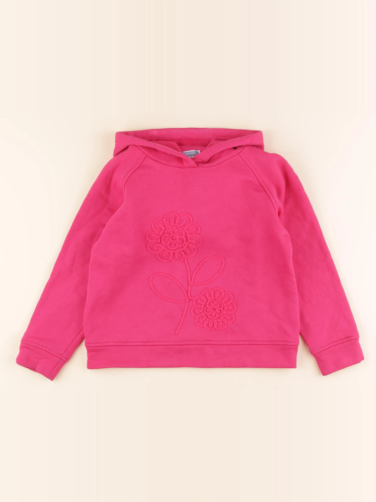 Jacadi - sweat rose - 8 ans