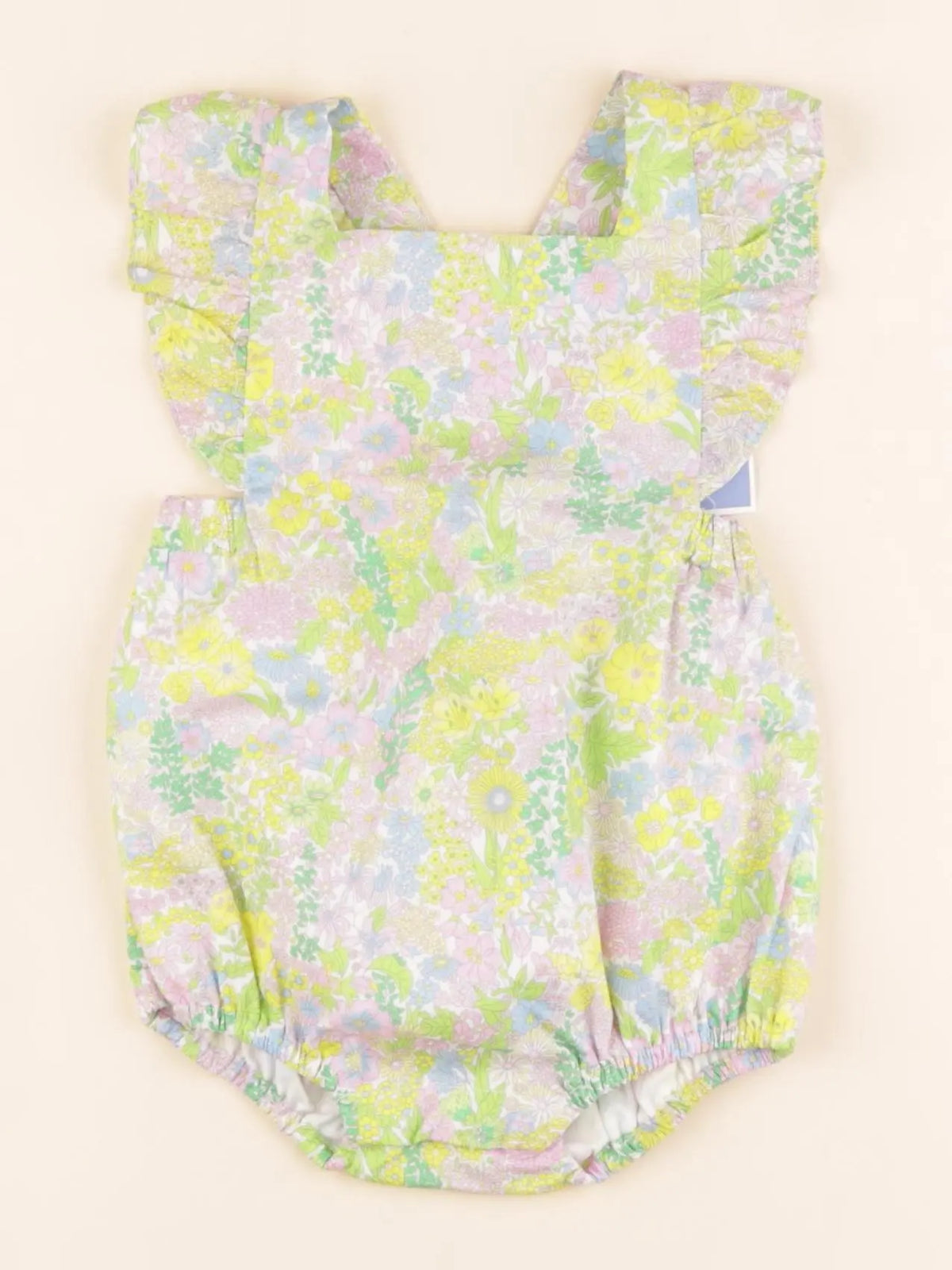 Jacadi - combinaison liberty multicolore - 6 mois