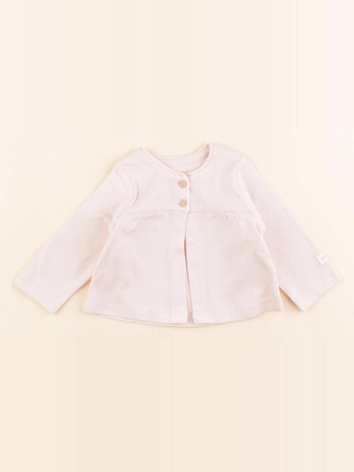 H&M - tee-shirt rose - 1/2 mois
