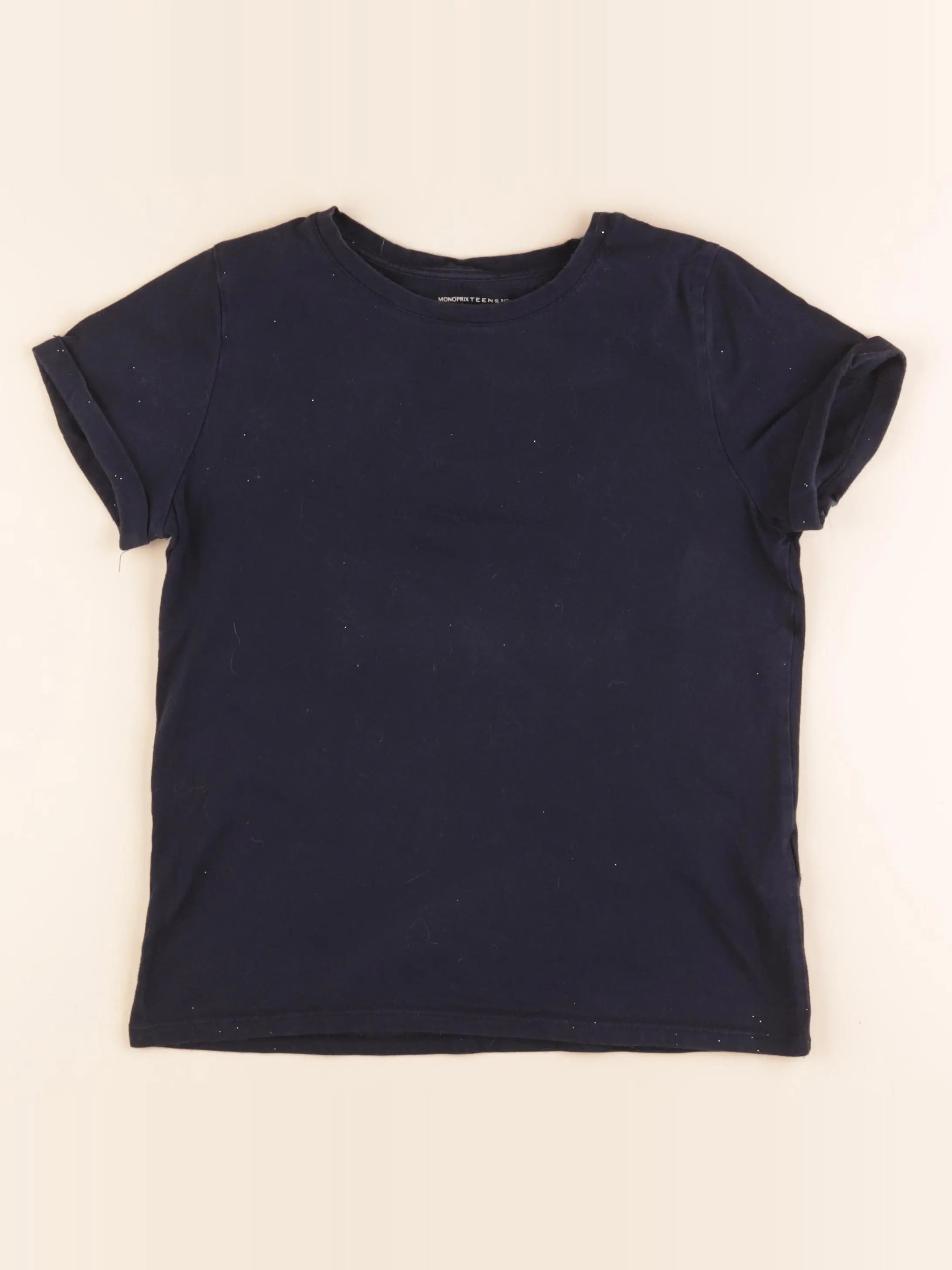 Monoprix - tee-shirt bleu - 12 ans