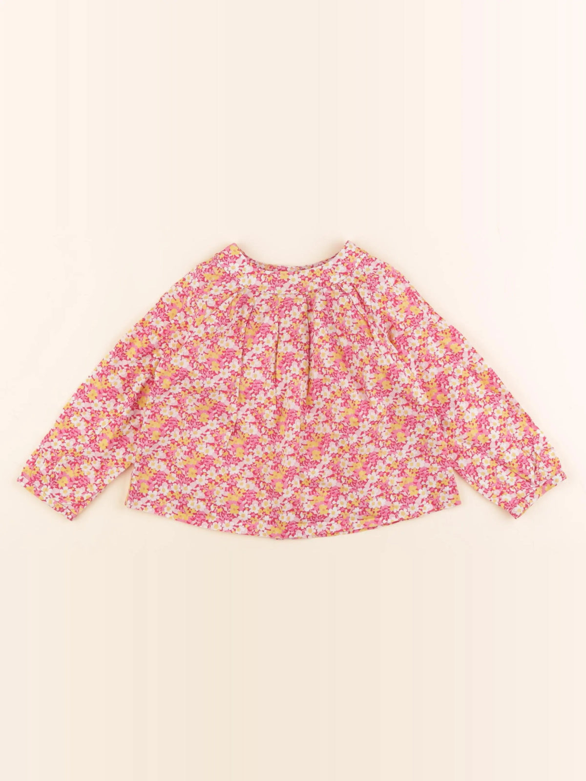 Jacadi - blouse liberty multicolore - 18 mois