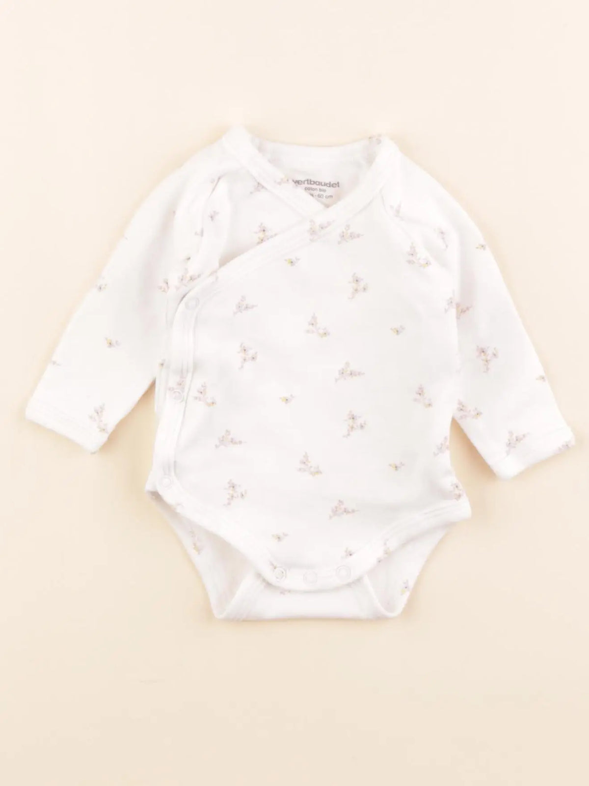 Vertbaudet - body blanc - 3 mois