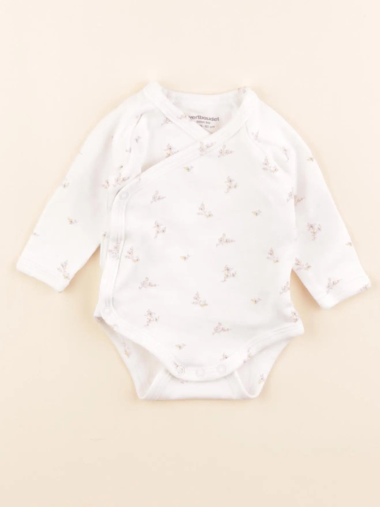 Vertbaudet - body blanc - 3 mois