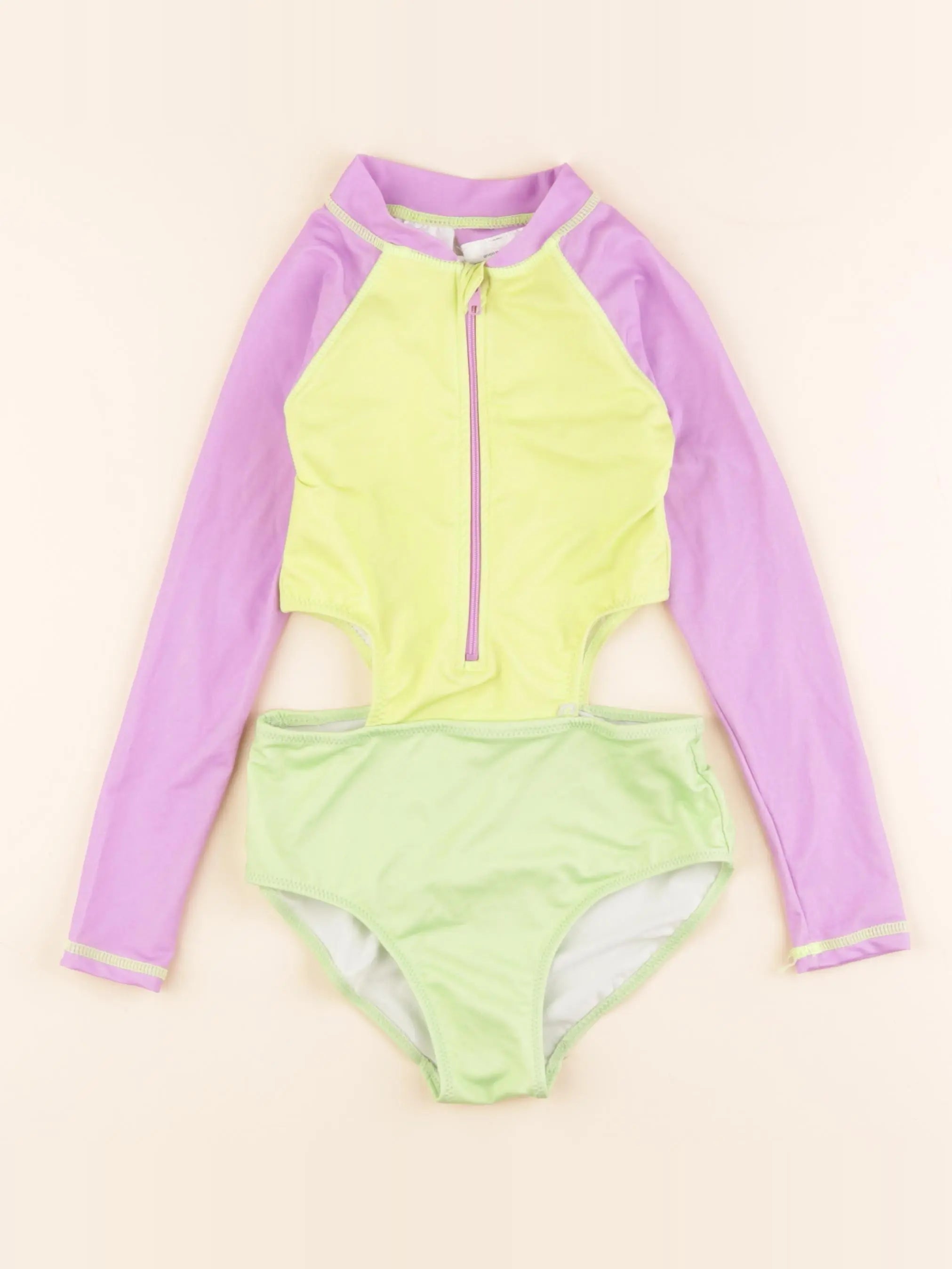 Zara - combi de bain multicolore - 6/7 ans