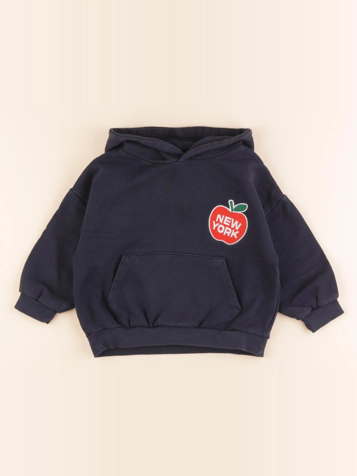 Zara - sweat bleu - 18 mois