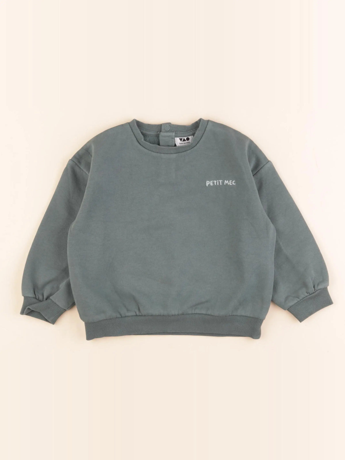 Tape à l'oeil - sweat vert - 24 mois