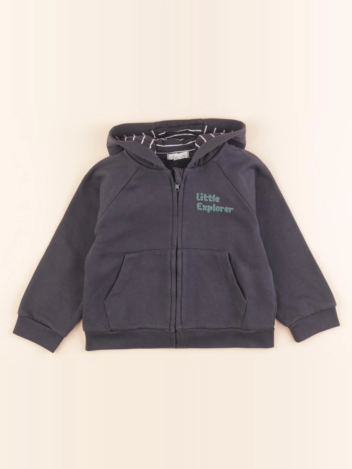 Vertbaudet - sweat bleu - 36 mois