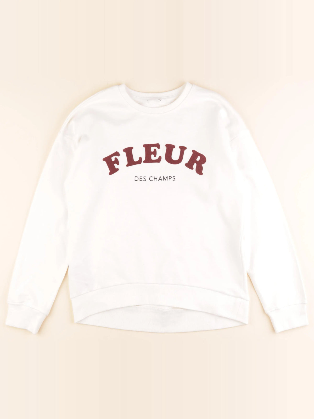 Mango - sweat blanc - 11/12 ans