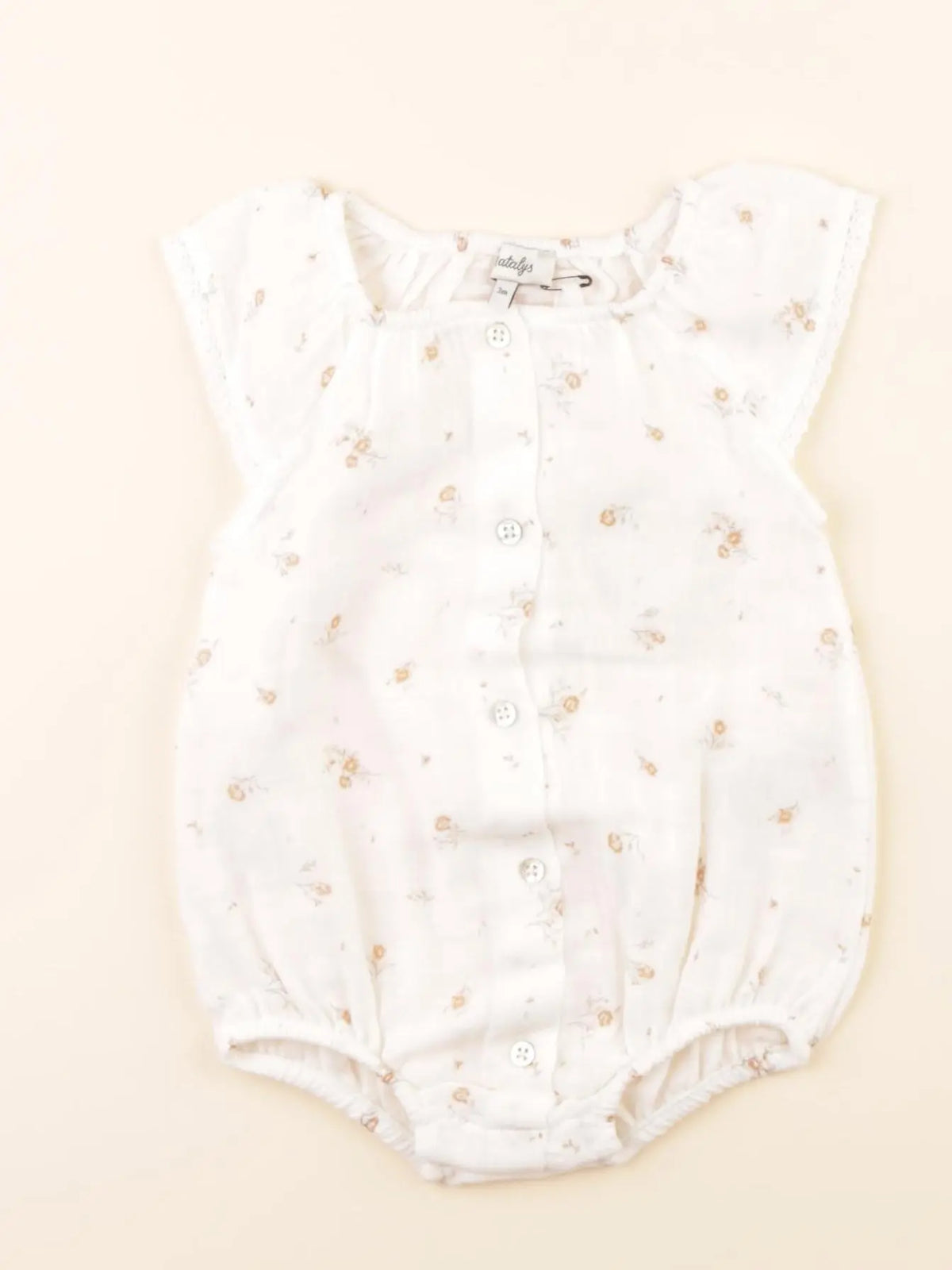 Natalys - combinaison blanc - 3 mois