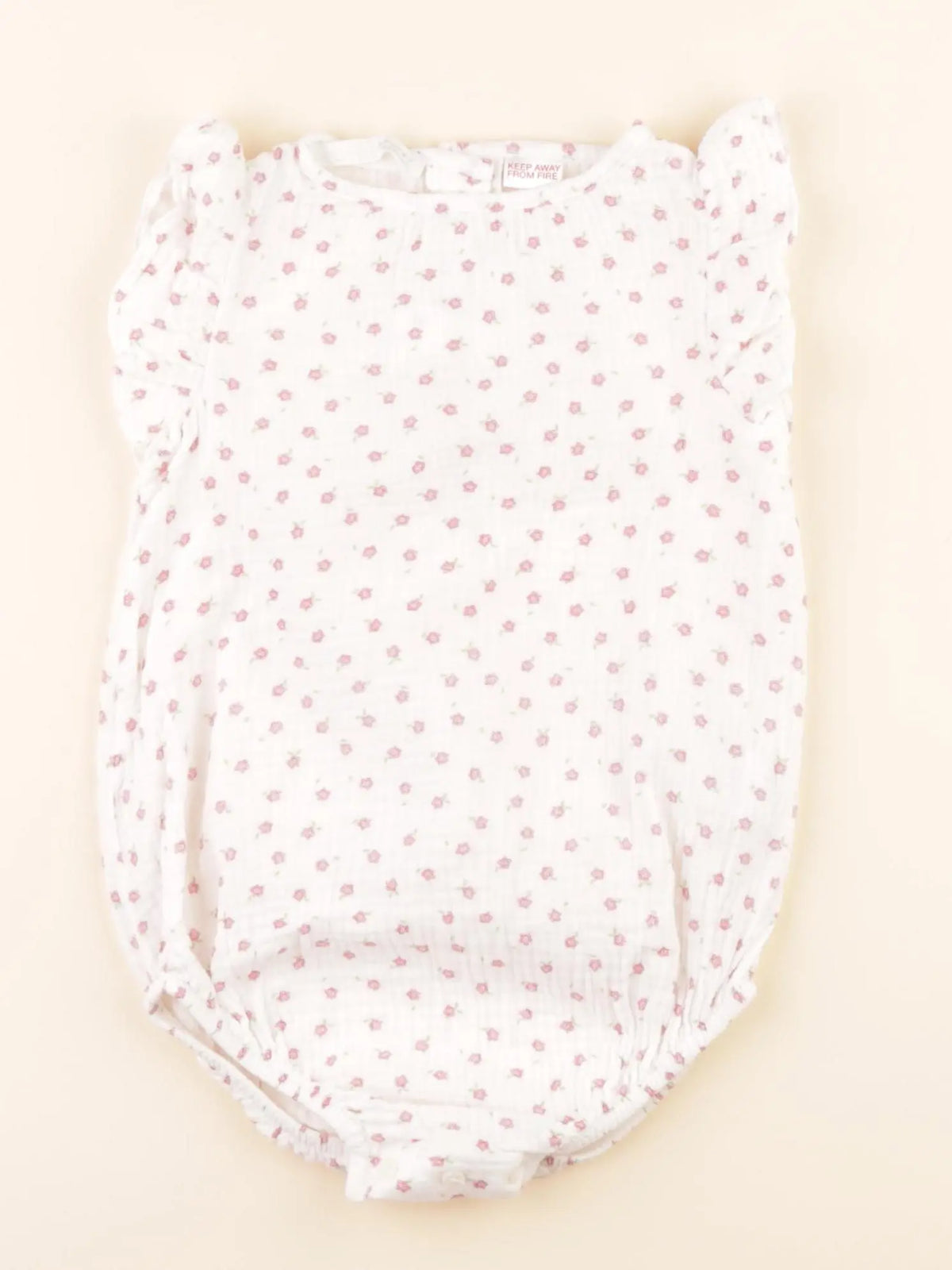 Zara - combinaison blanc - 12/18 mois