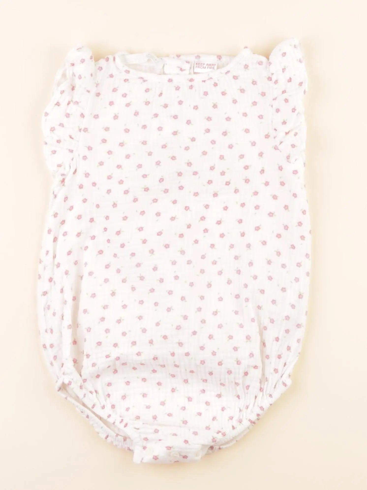 Zara - combinaison blanc - 12/18 mois