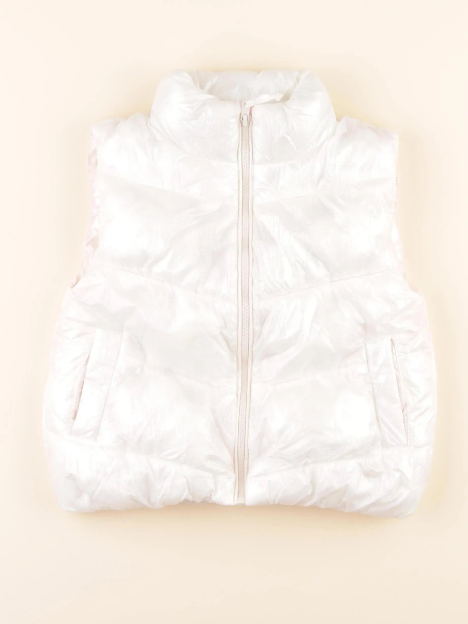 Vertbaudet - doudoune blanc - 6 ans