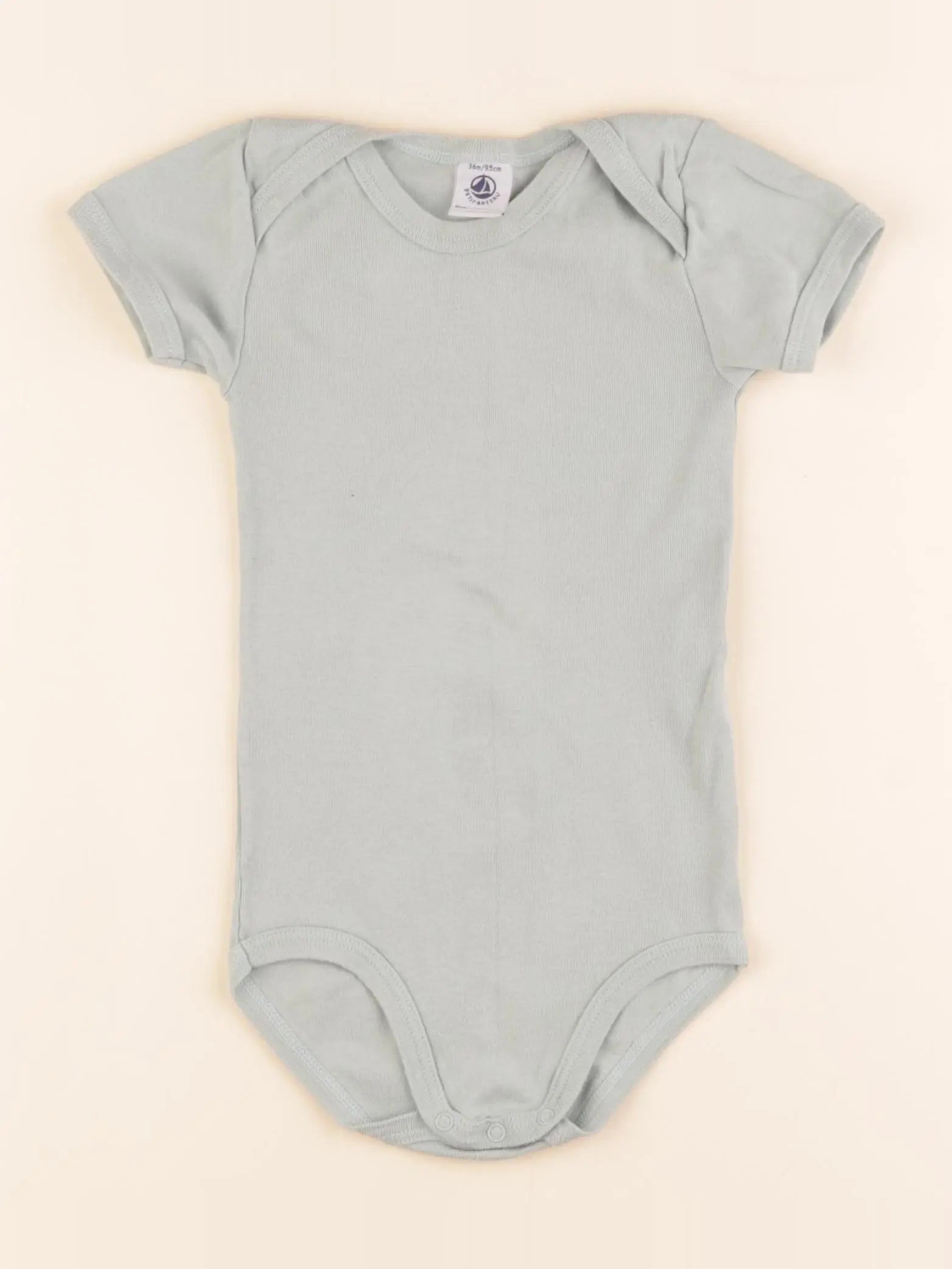 Petit Bateau - body vert - 36 mois