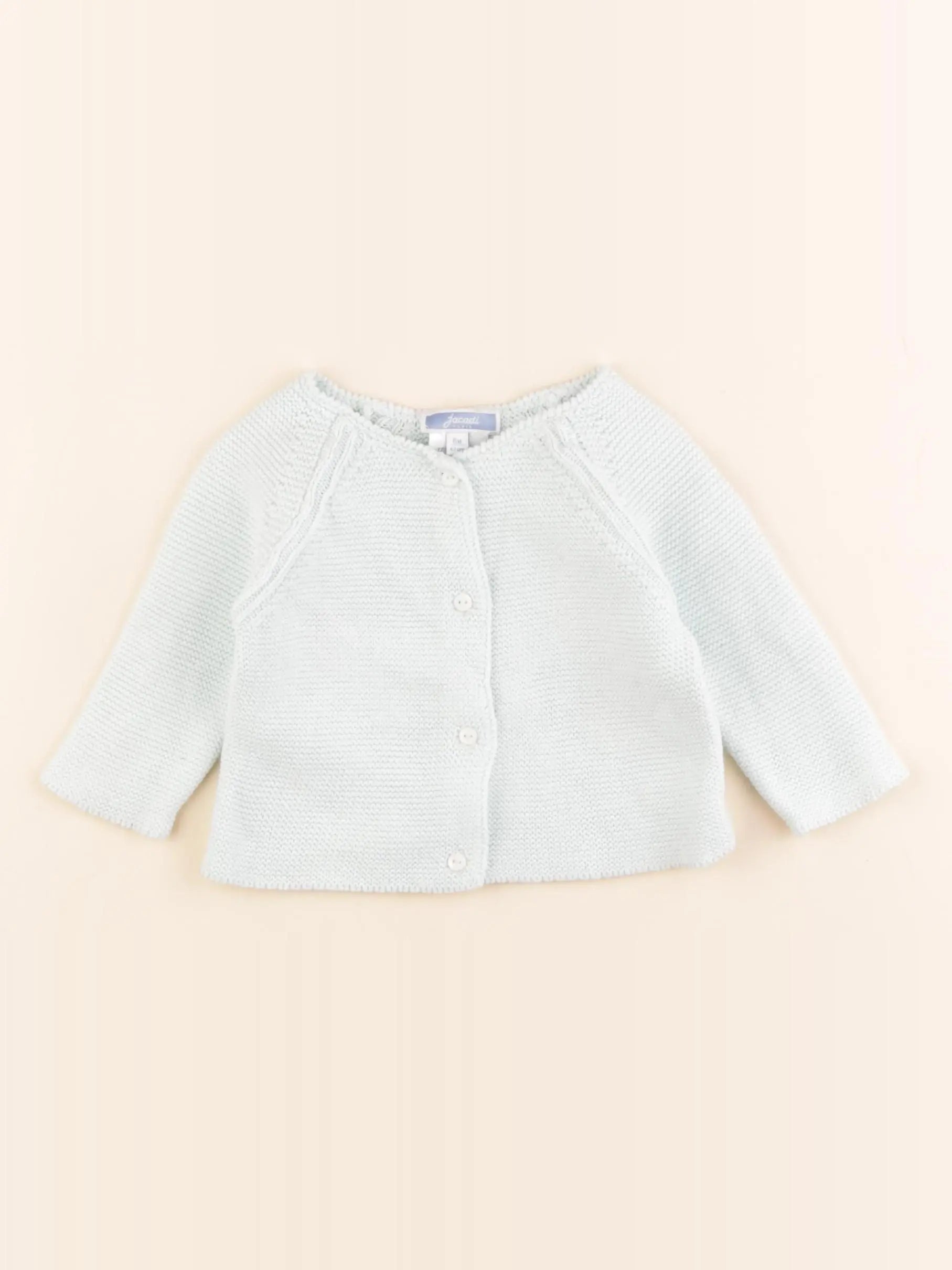 Jacadi - gilet bleu, vert - 6 mois