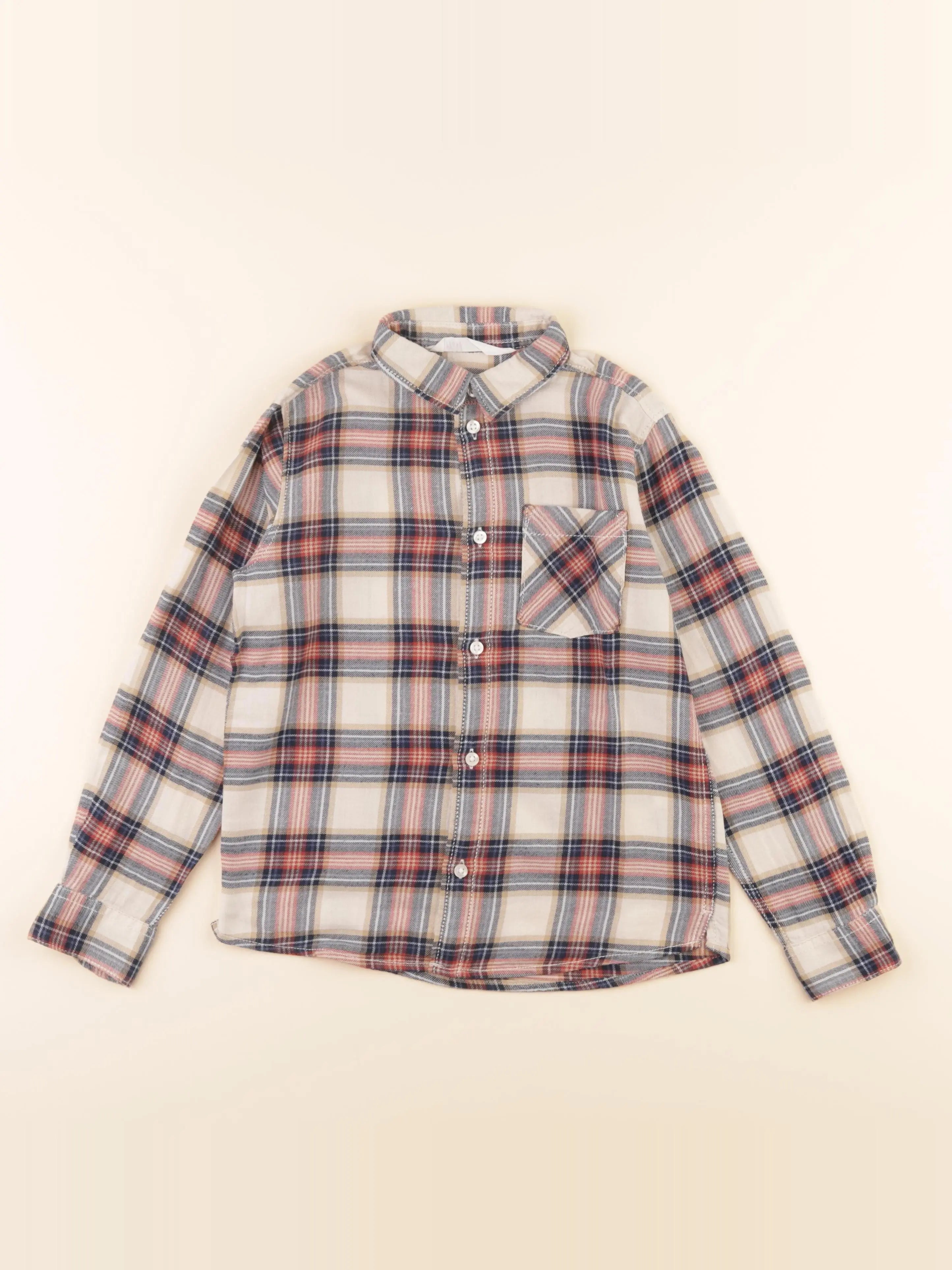 H&M - chemise multicolore - 7/8 ans