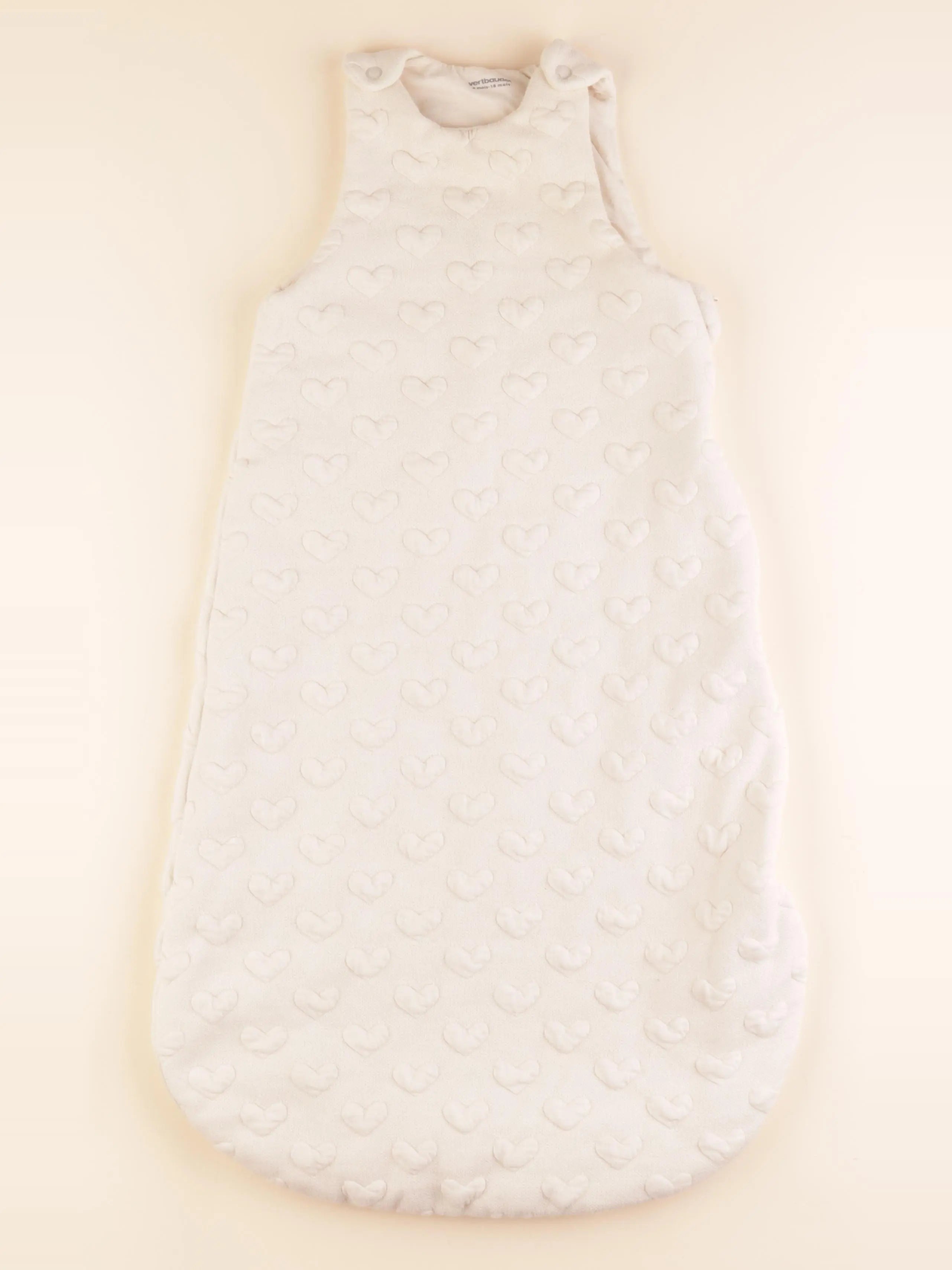 Vertbaudet - gigoteuse beige - 6/18 mois