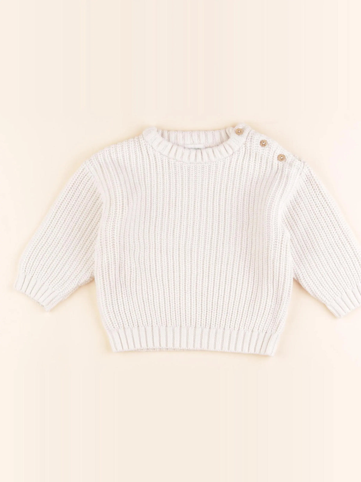 Vertbaudet - pull beige - 2 ans