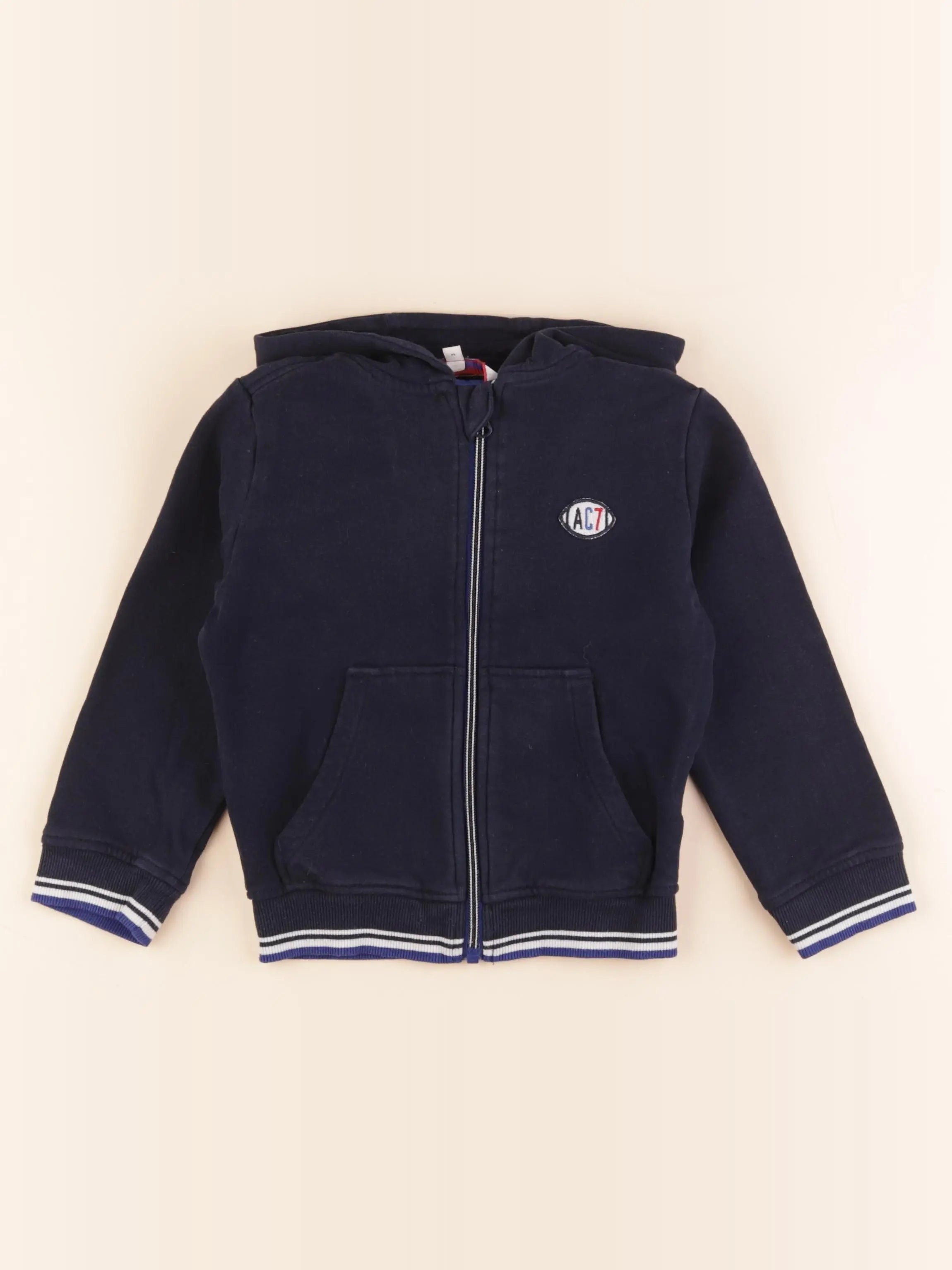 Cyrillus - sweat bleu - 3 ans
