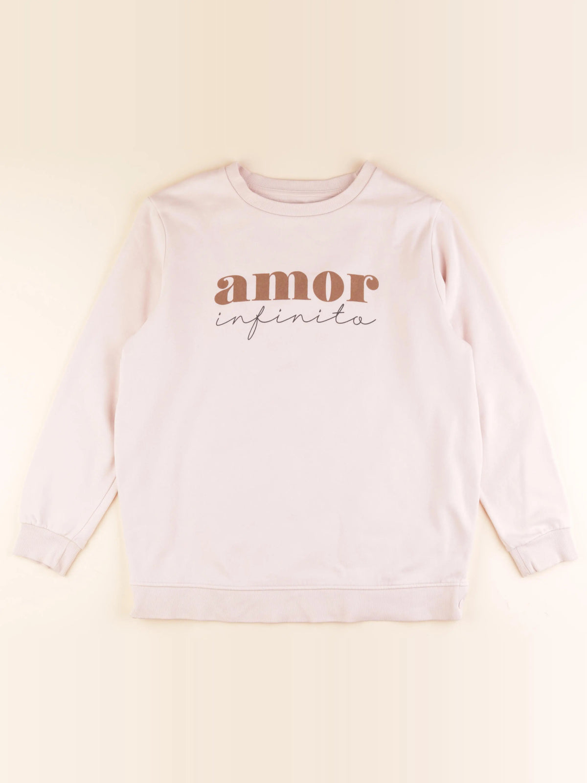 Kiabi - sweat grossesse, allaitement rose - m
