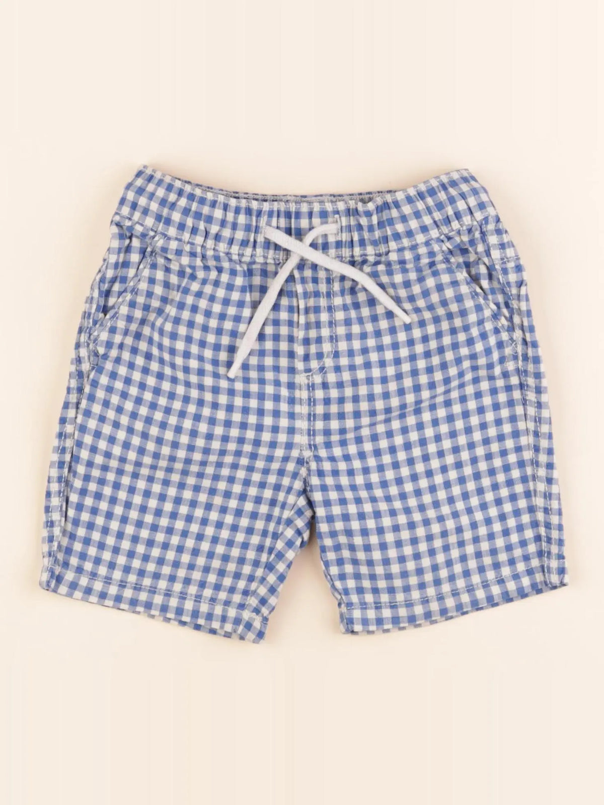 Tape à l'oeil - short blanc, bleu - 3 ans