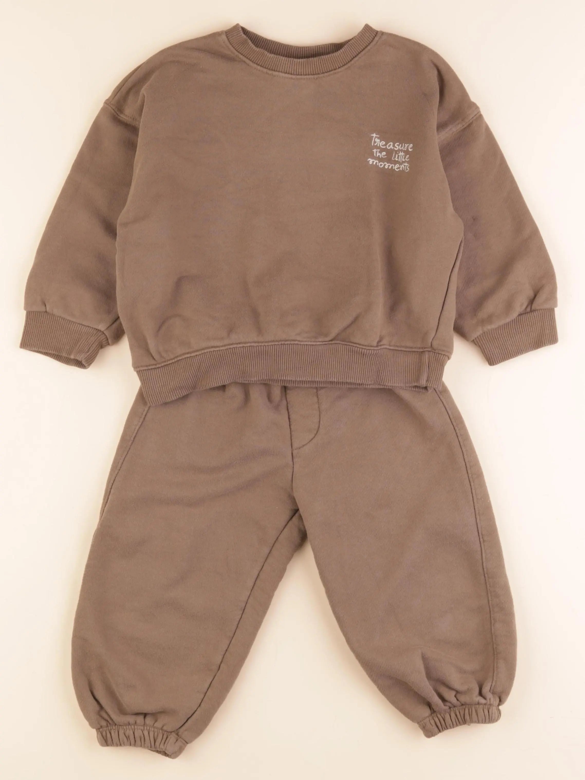 Zara - ensemble marron - 3 ans