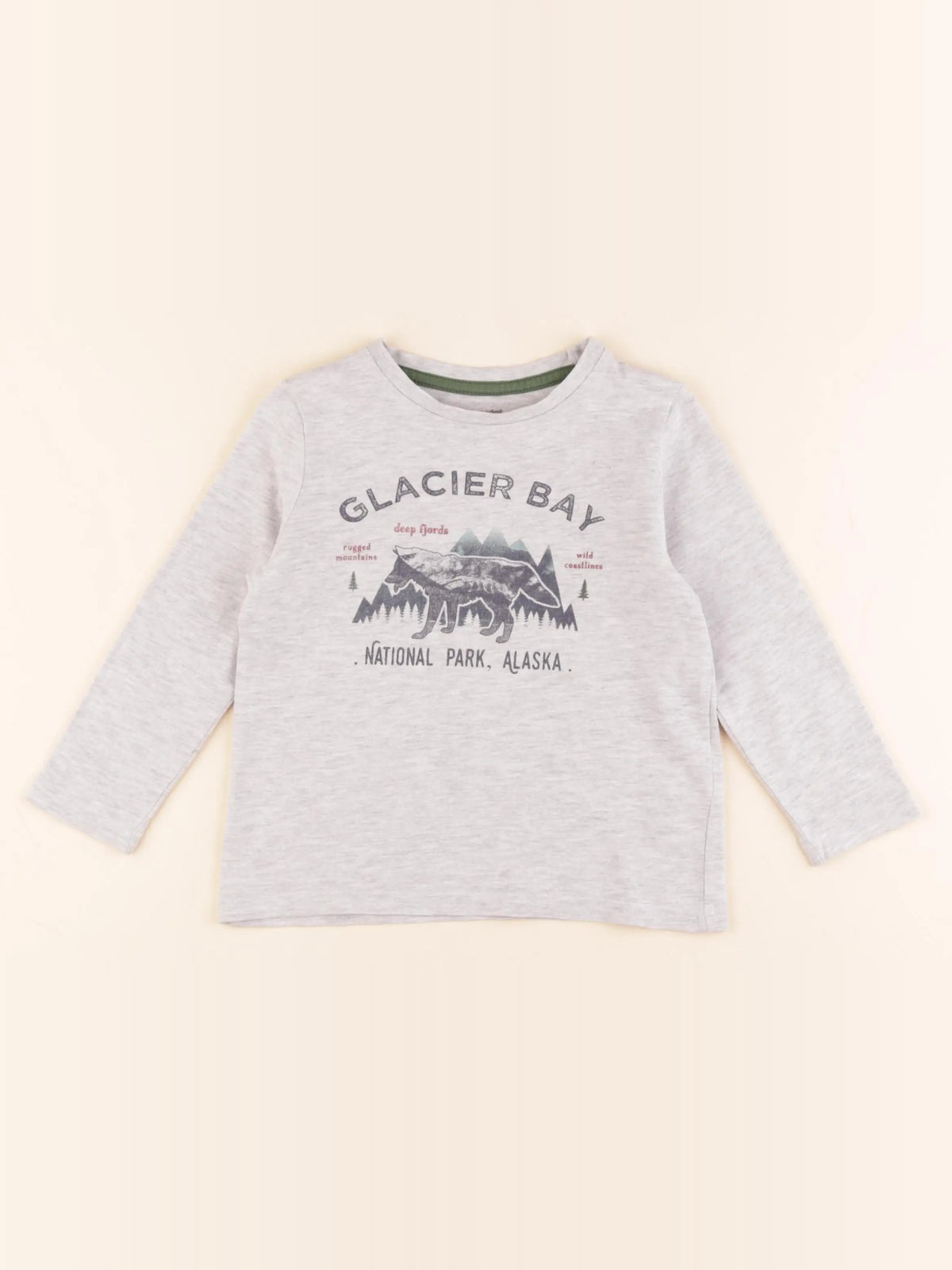 Vertbaudet - tee-shirt gris - 3 ans
