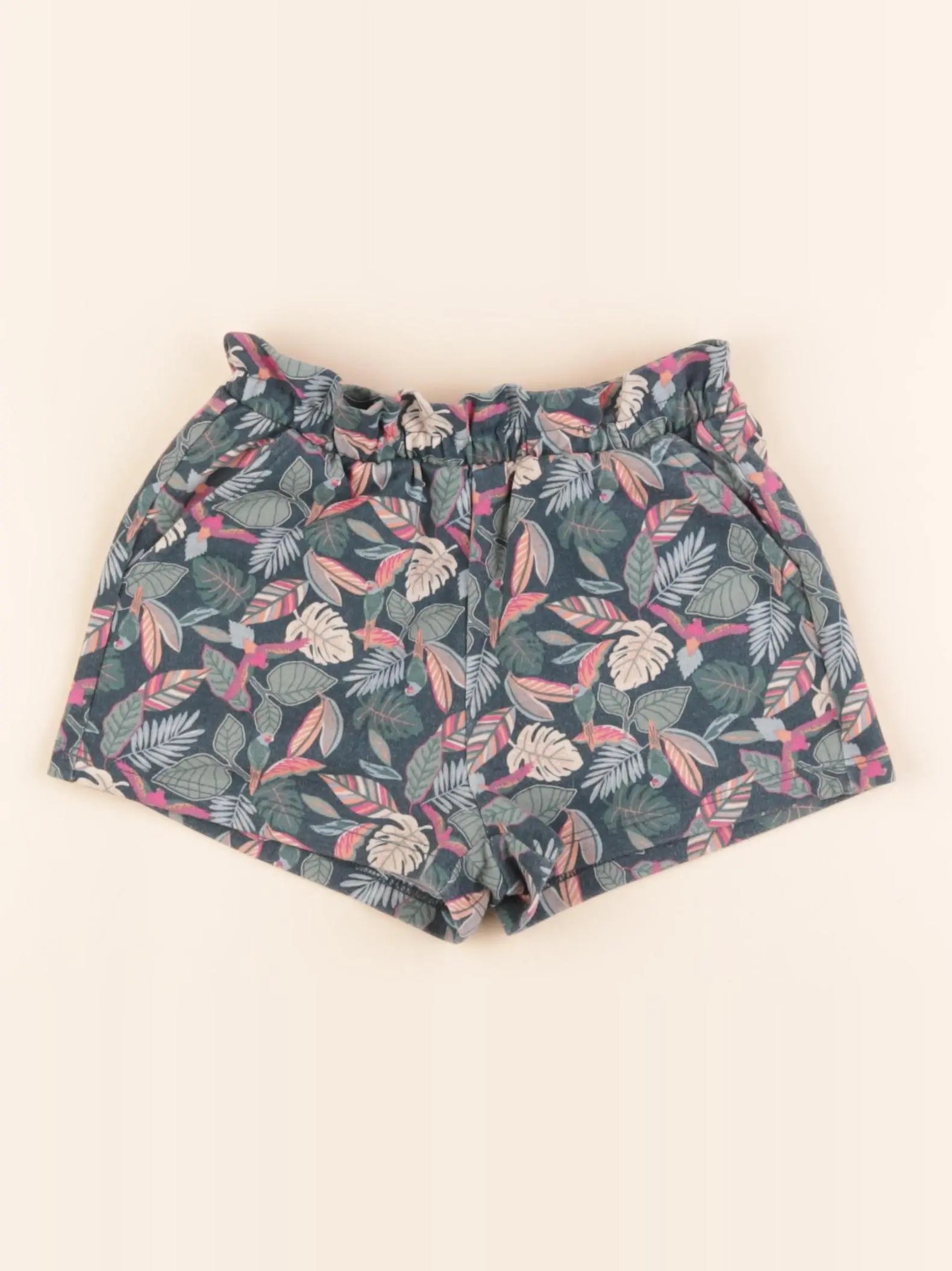 Vertbaudet - short vert - 4 ans